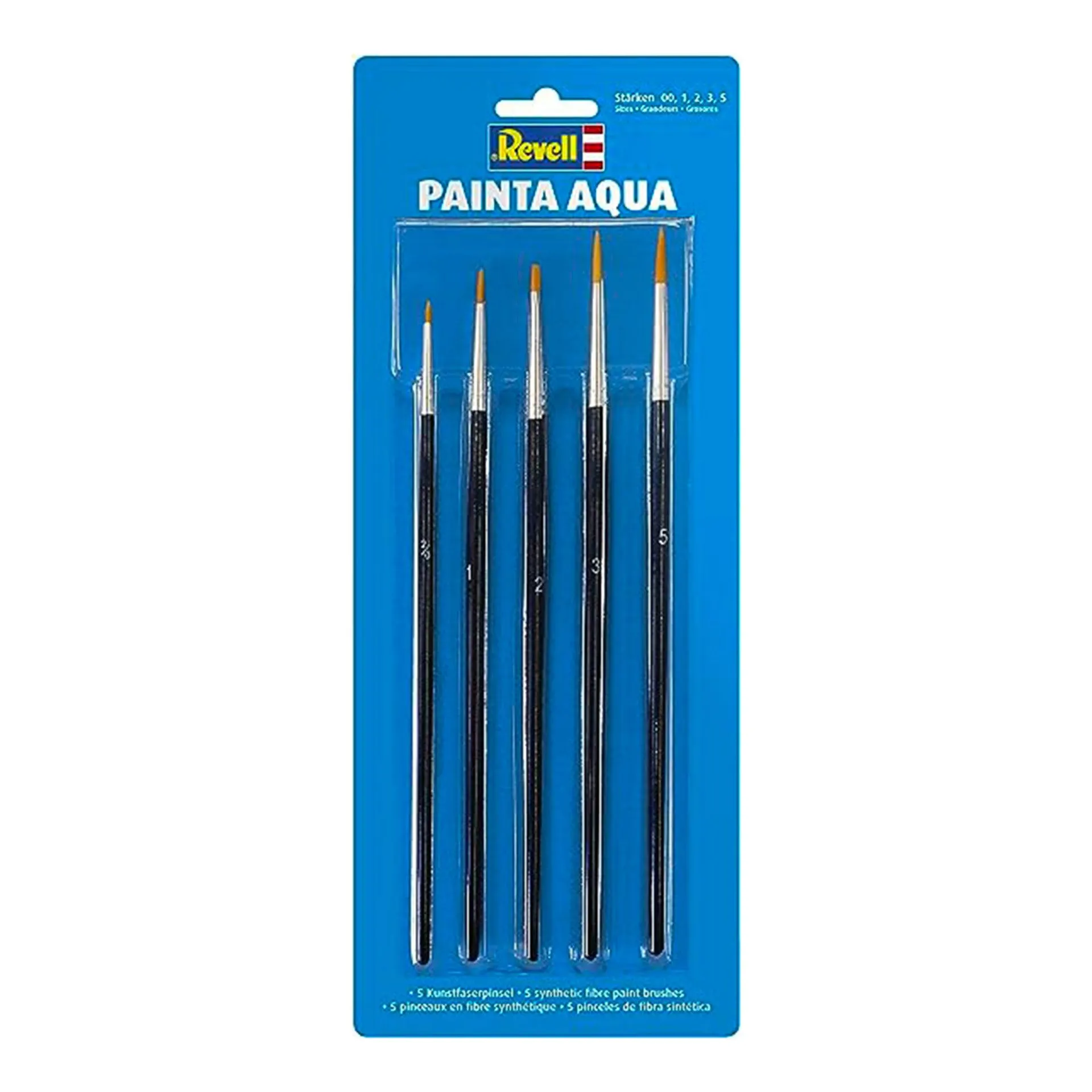 5-Piece Painta Aqua Paintbrush Set