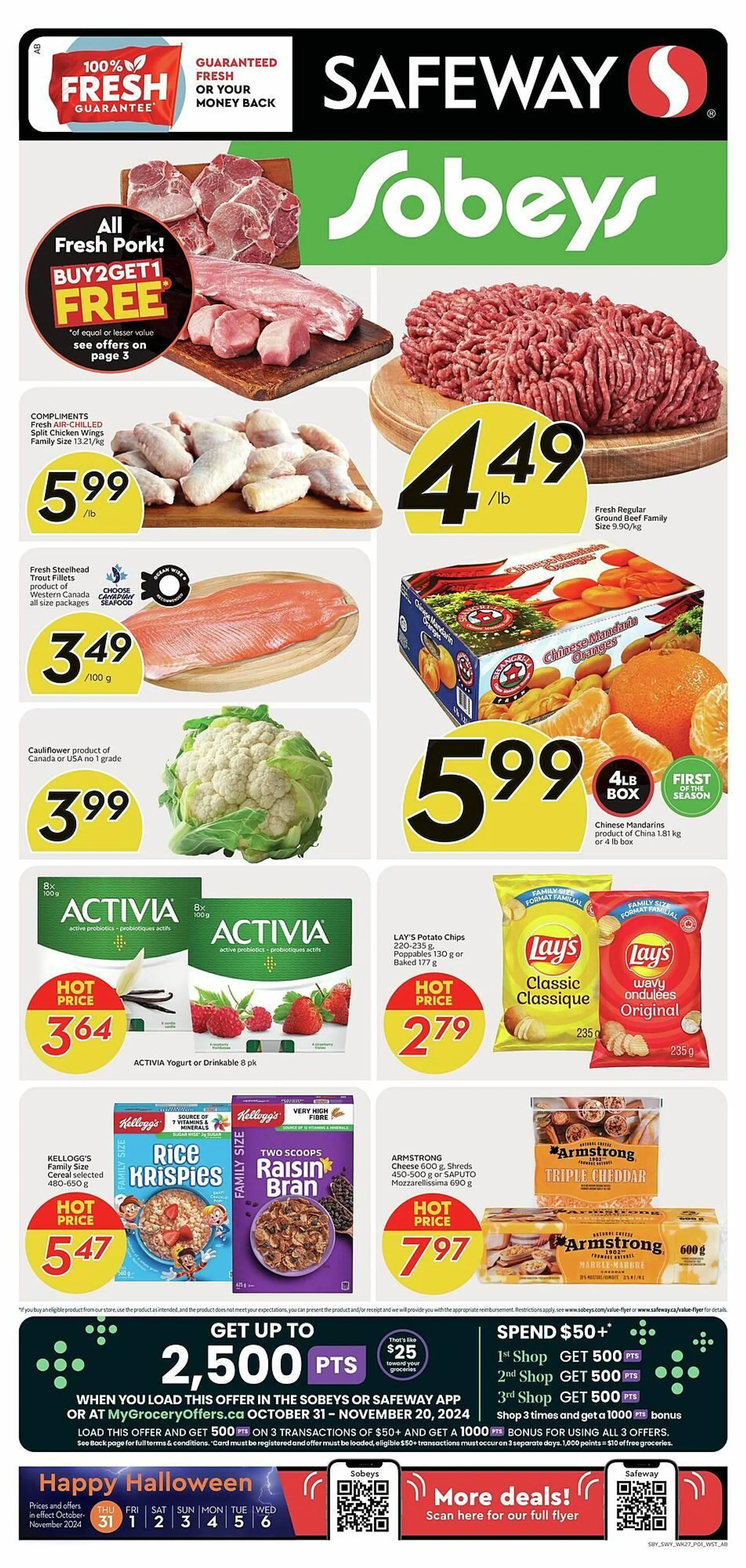 Safeway flyer - 1