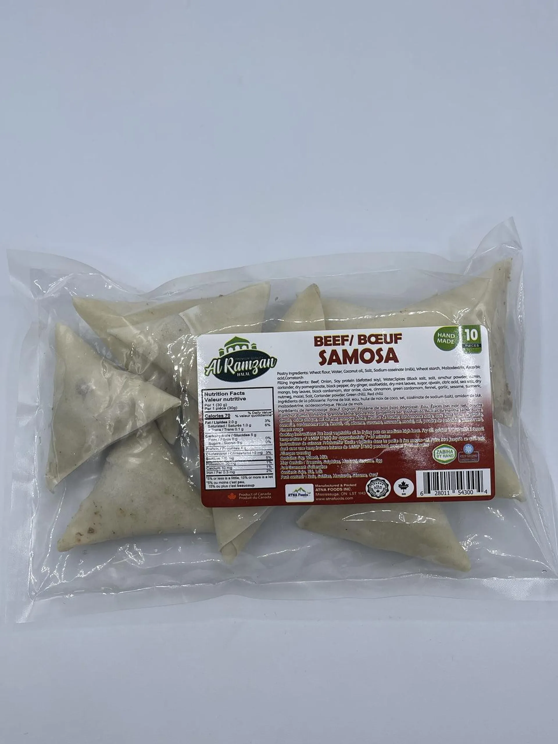 Al Ramzan Beef Samosa 300g