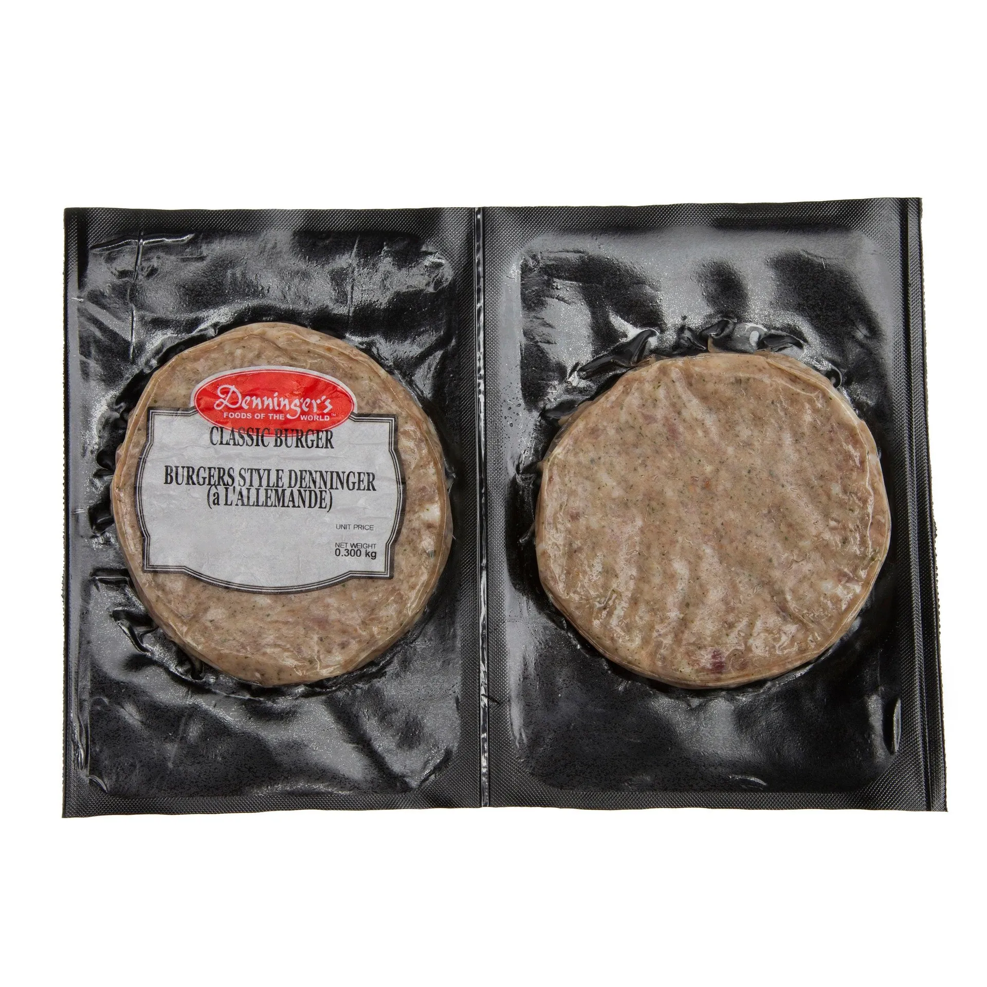 Classic German-Style Burger - 2 x 150 g- Frozen