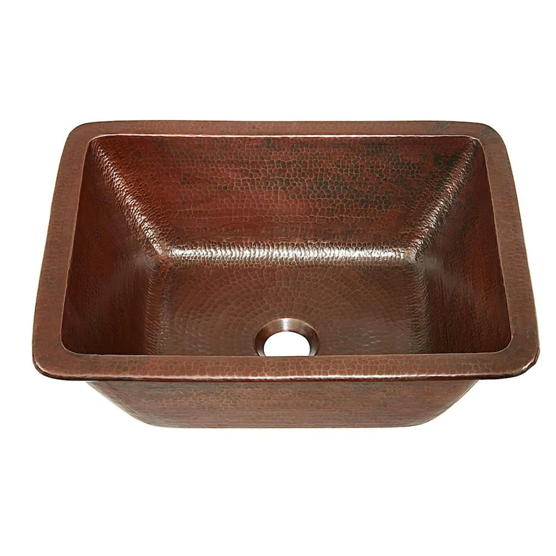 Hawking 12 inch Drop-In or Undermount Copper Bath Sink