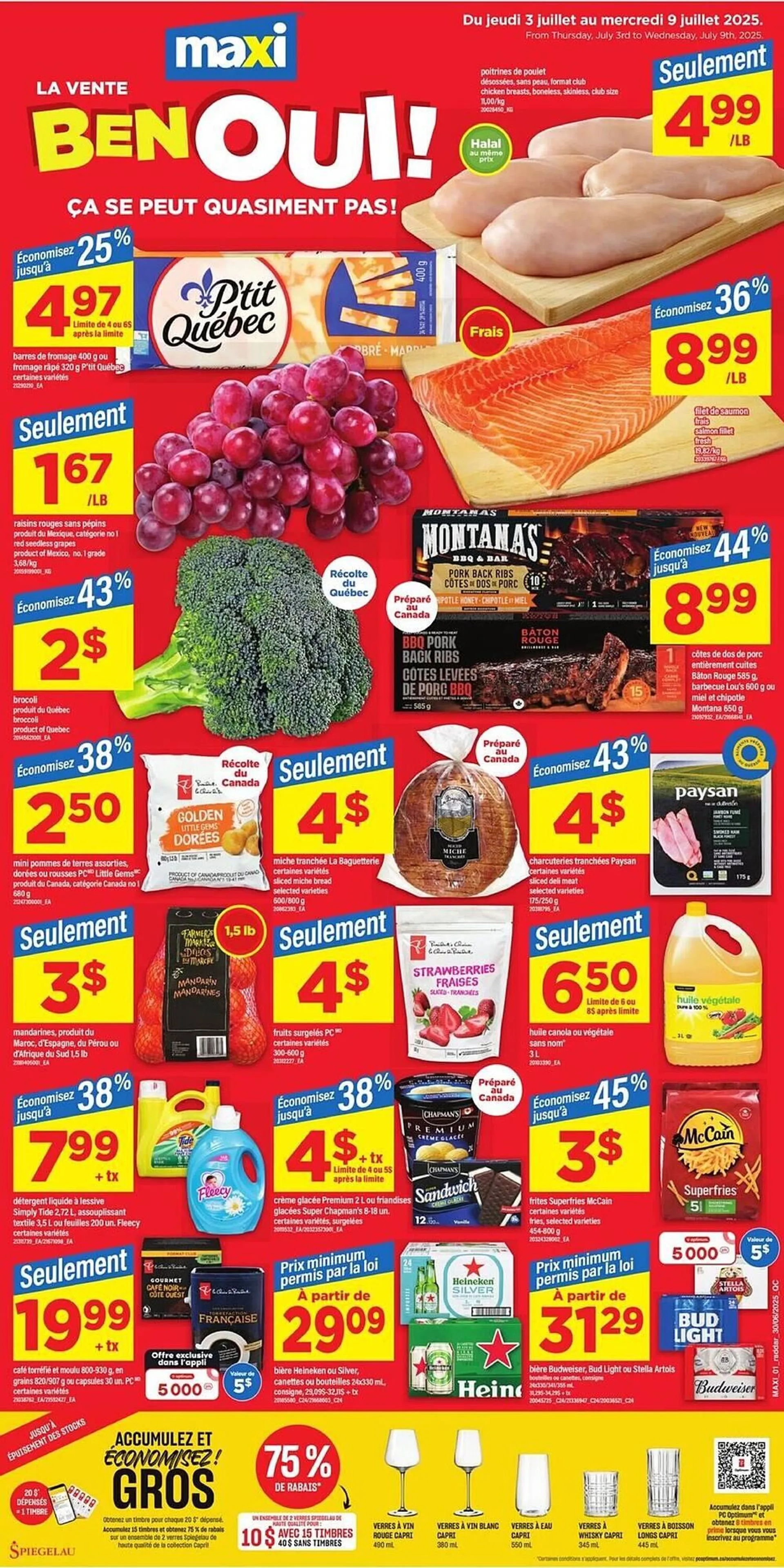 Maxi flyer from July 3 to July 10 2025 - flyer page 1