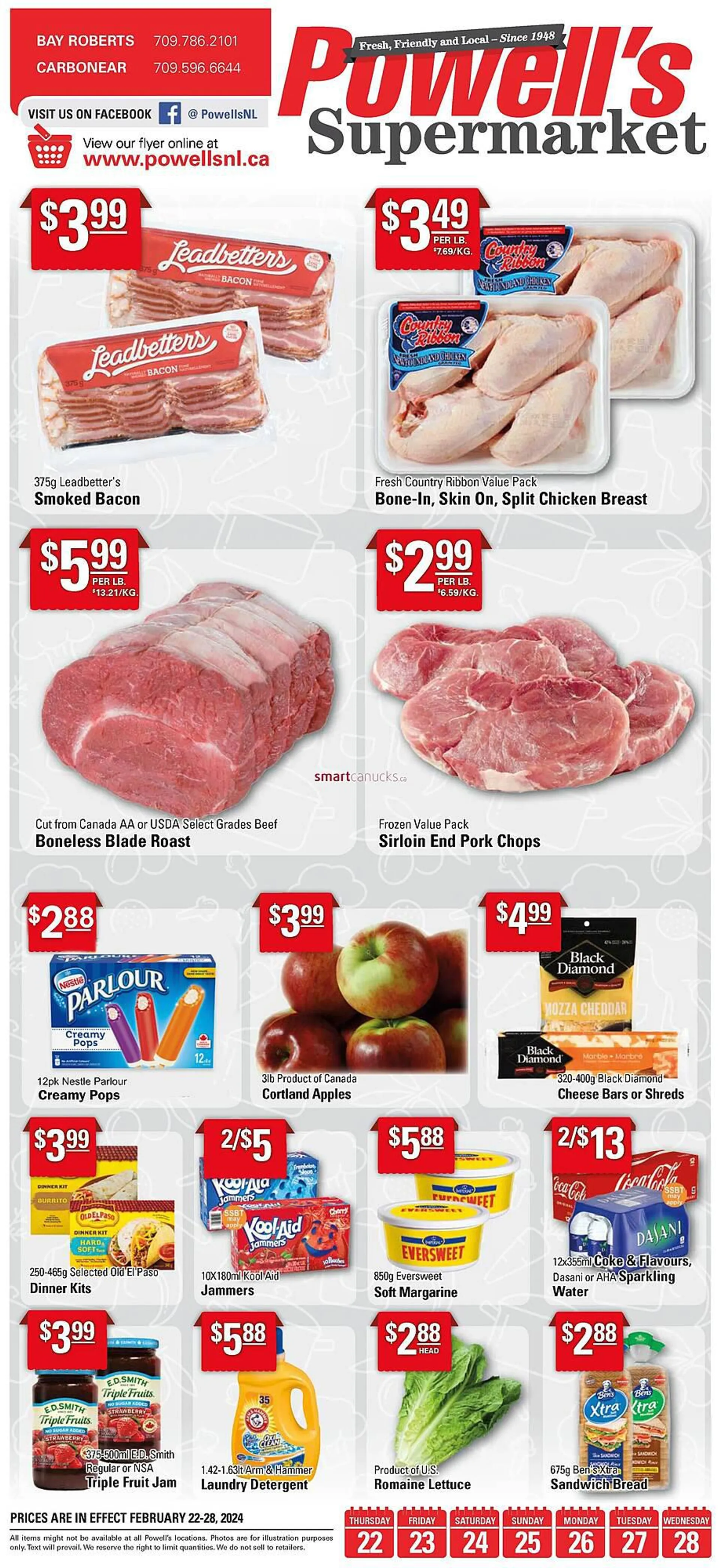 Powell's Supermarket flyer from February 22 to February 28 2024 - flyer page 