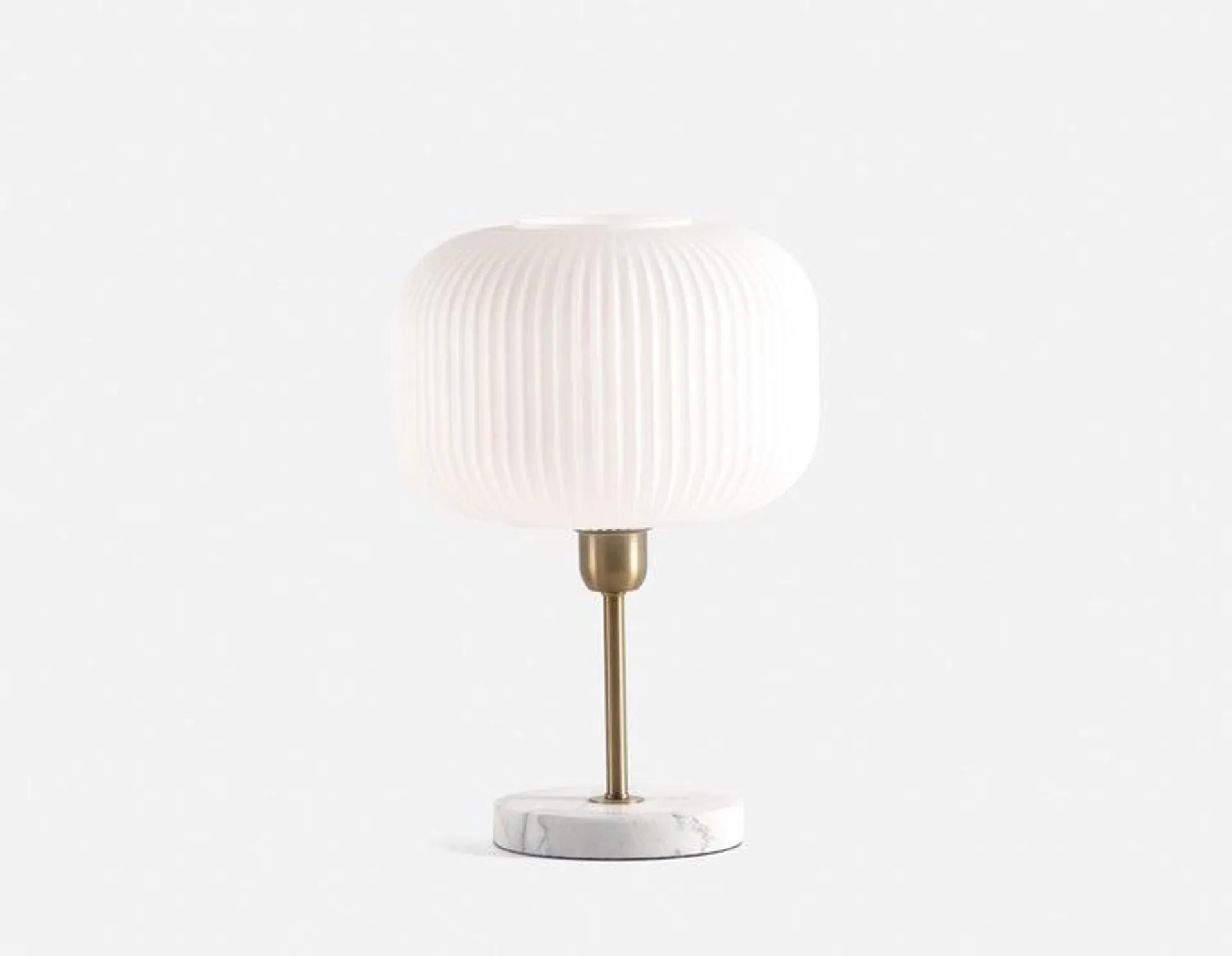 ILIANA table lamp with marble base 43 cm height