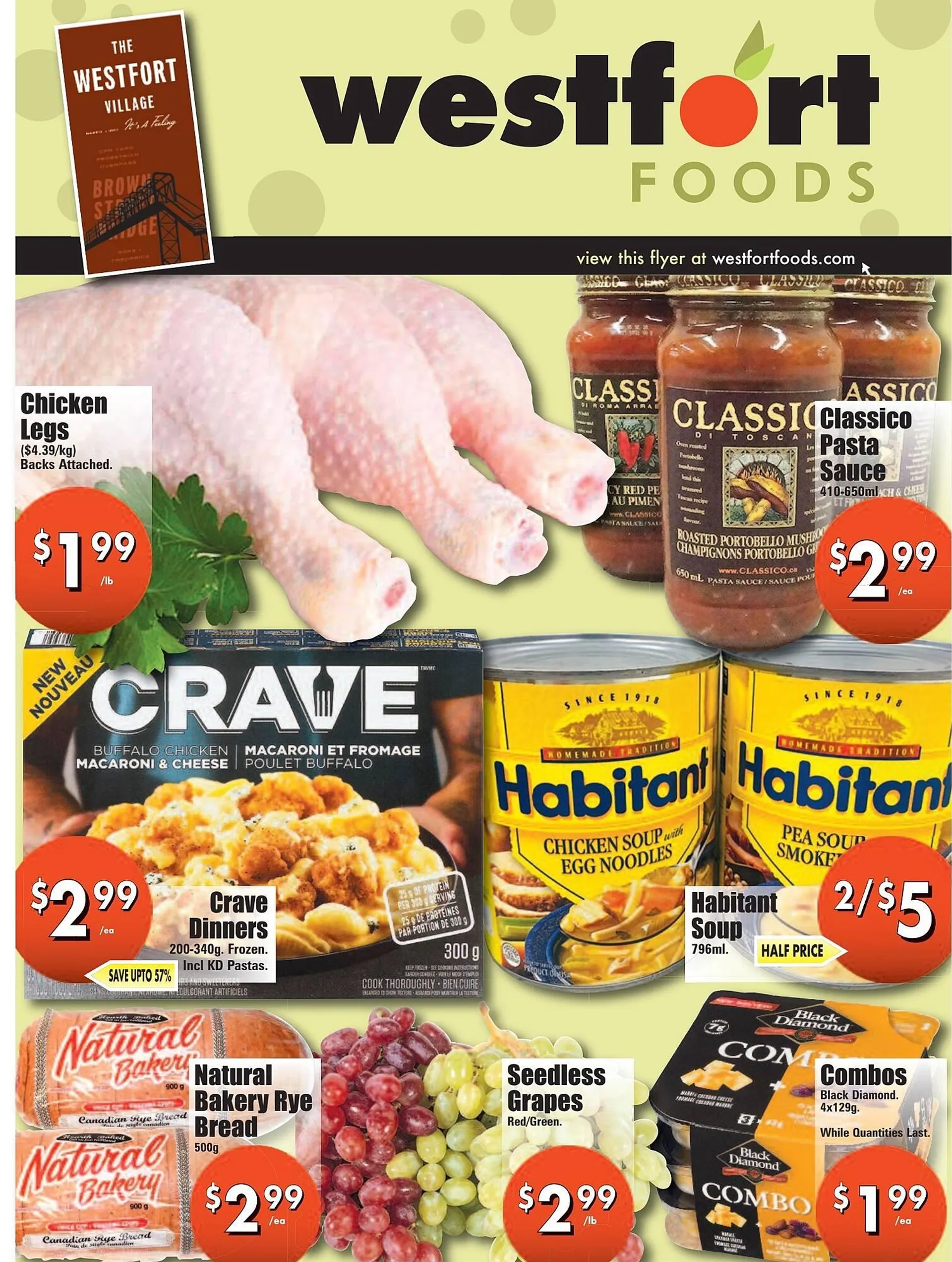 Westfort Foods flyer - 1