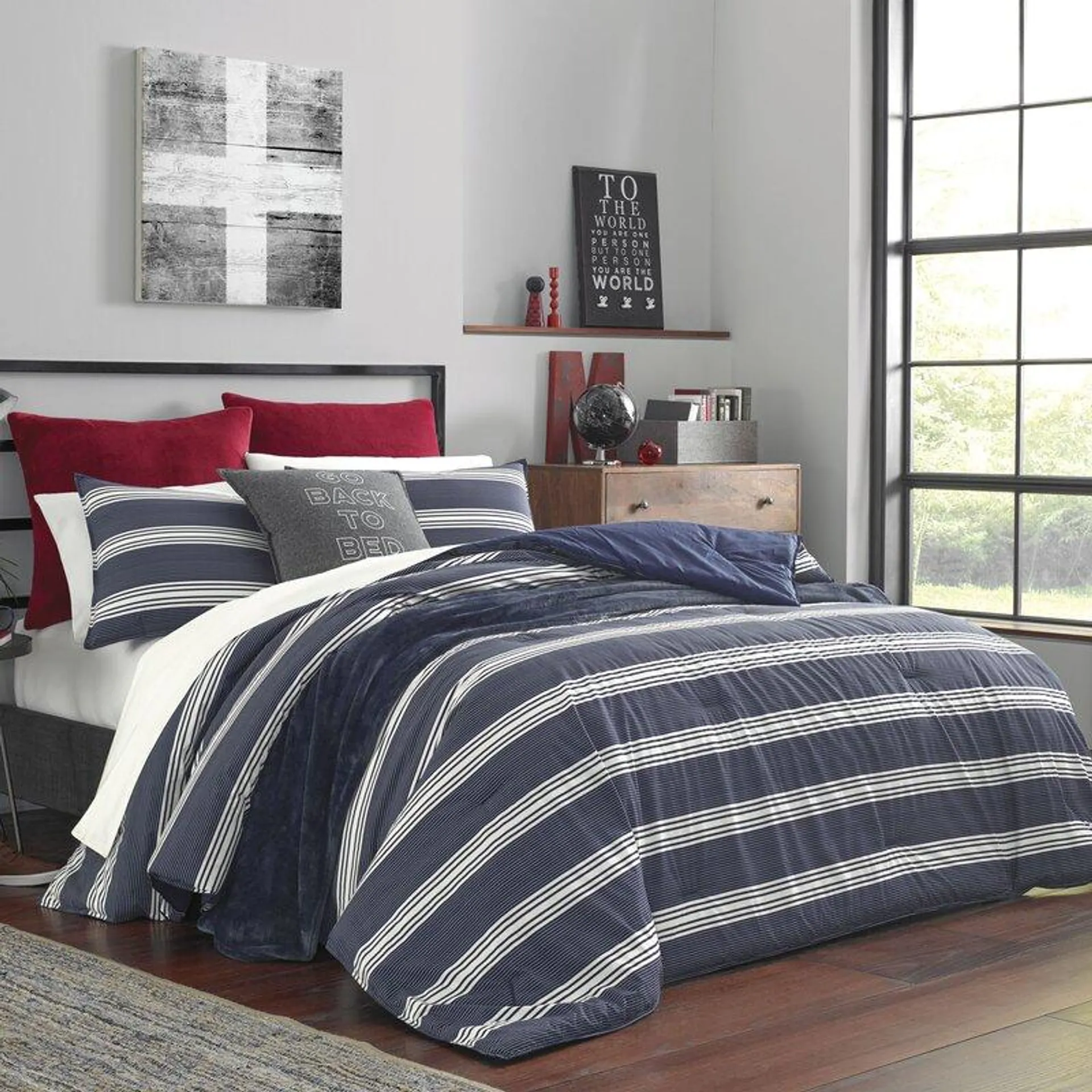 Nautica Craver Reversible Cotton Comforter Set