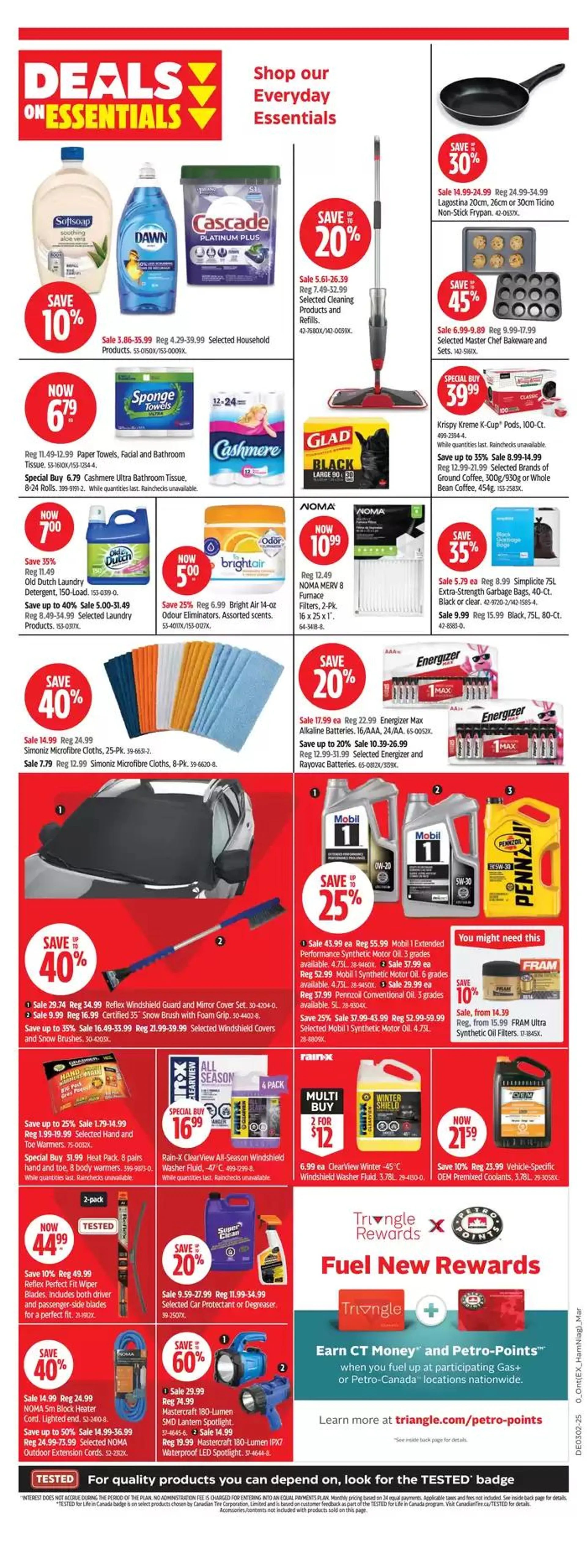 Canadian Tire weekly flyer from January 3 to January 9 2025 - flyer page 12