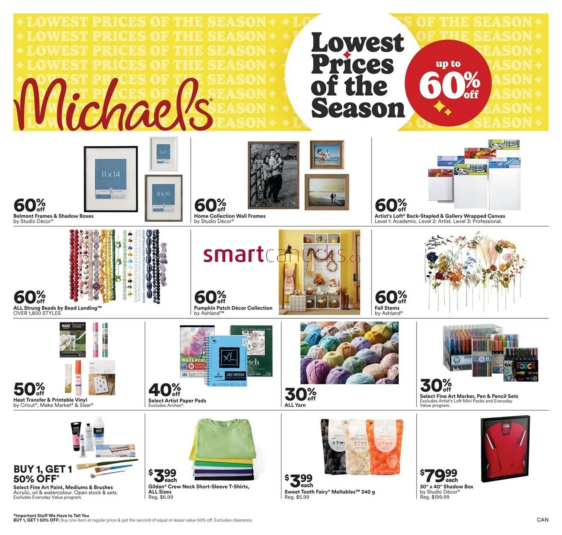 Michaels flyer - 1