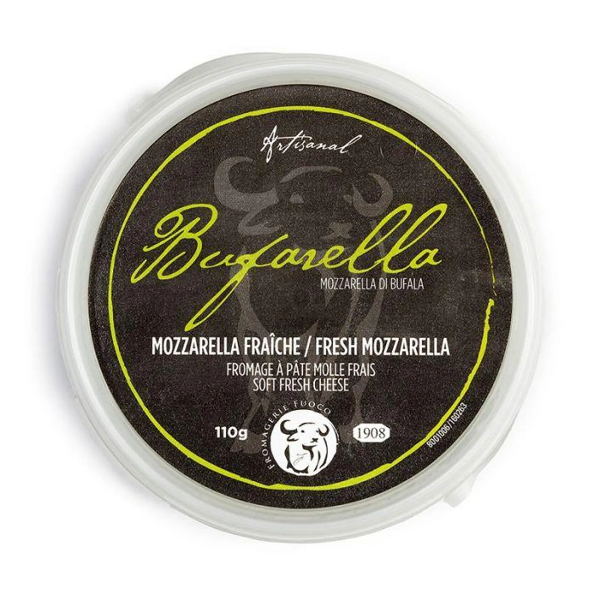 Mozzarella fraîche Bufarella