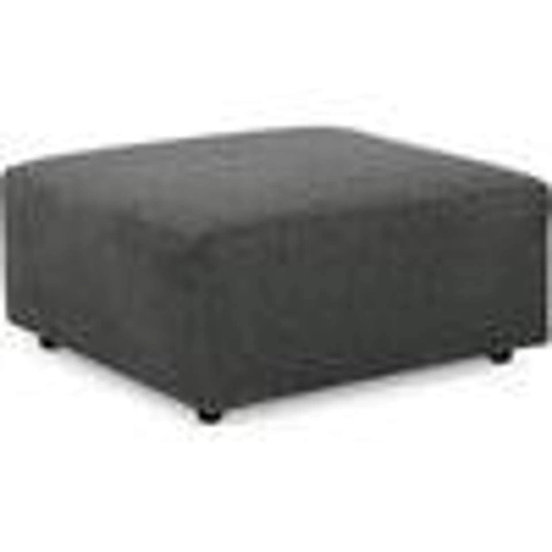 Edenfield Oversized Accent Ottoman - Charcoal