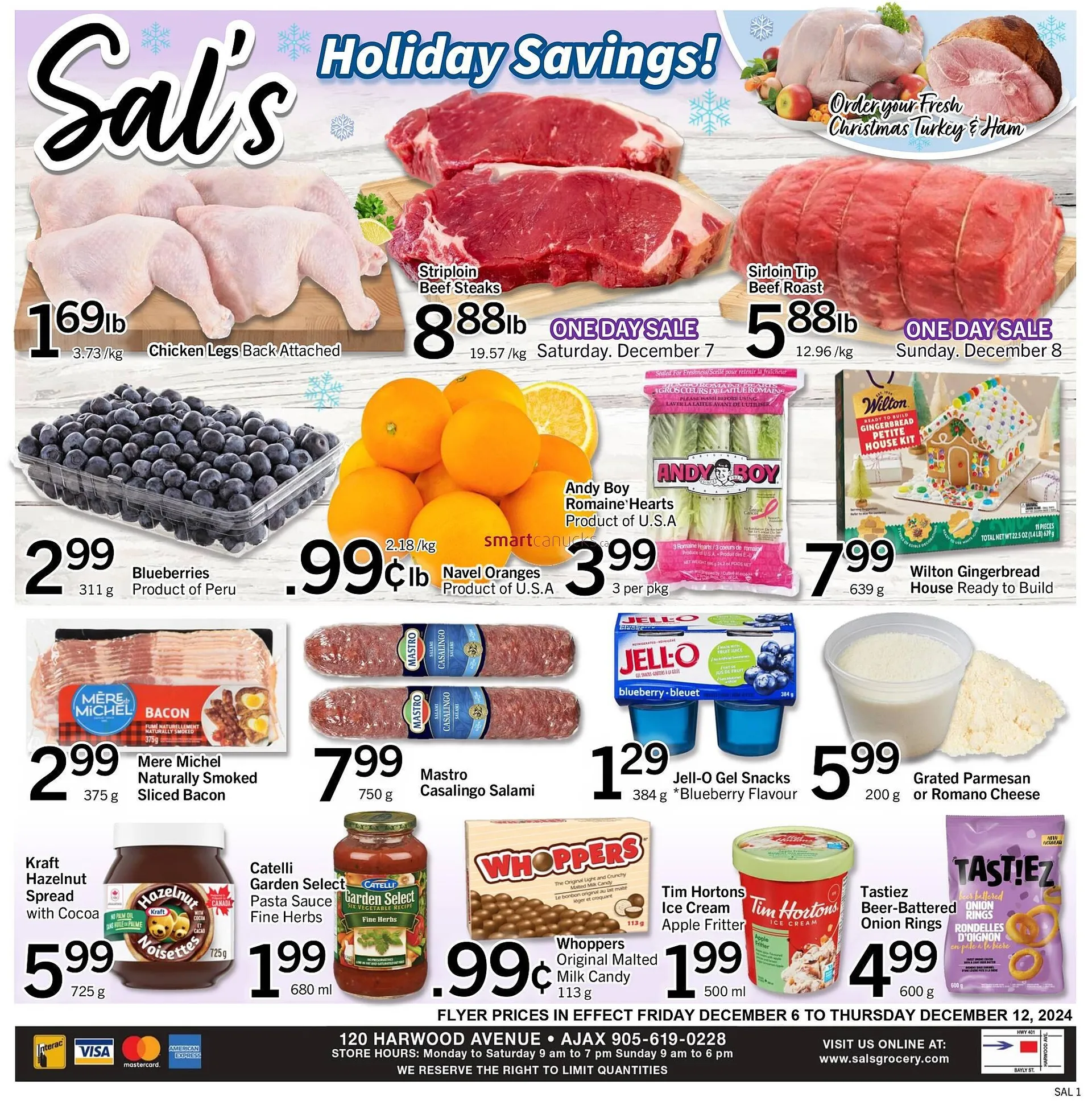 Sals Grocery flyer - 1