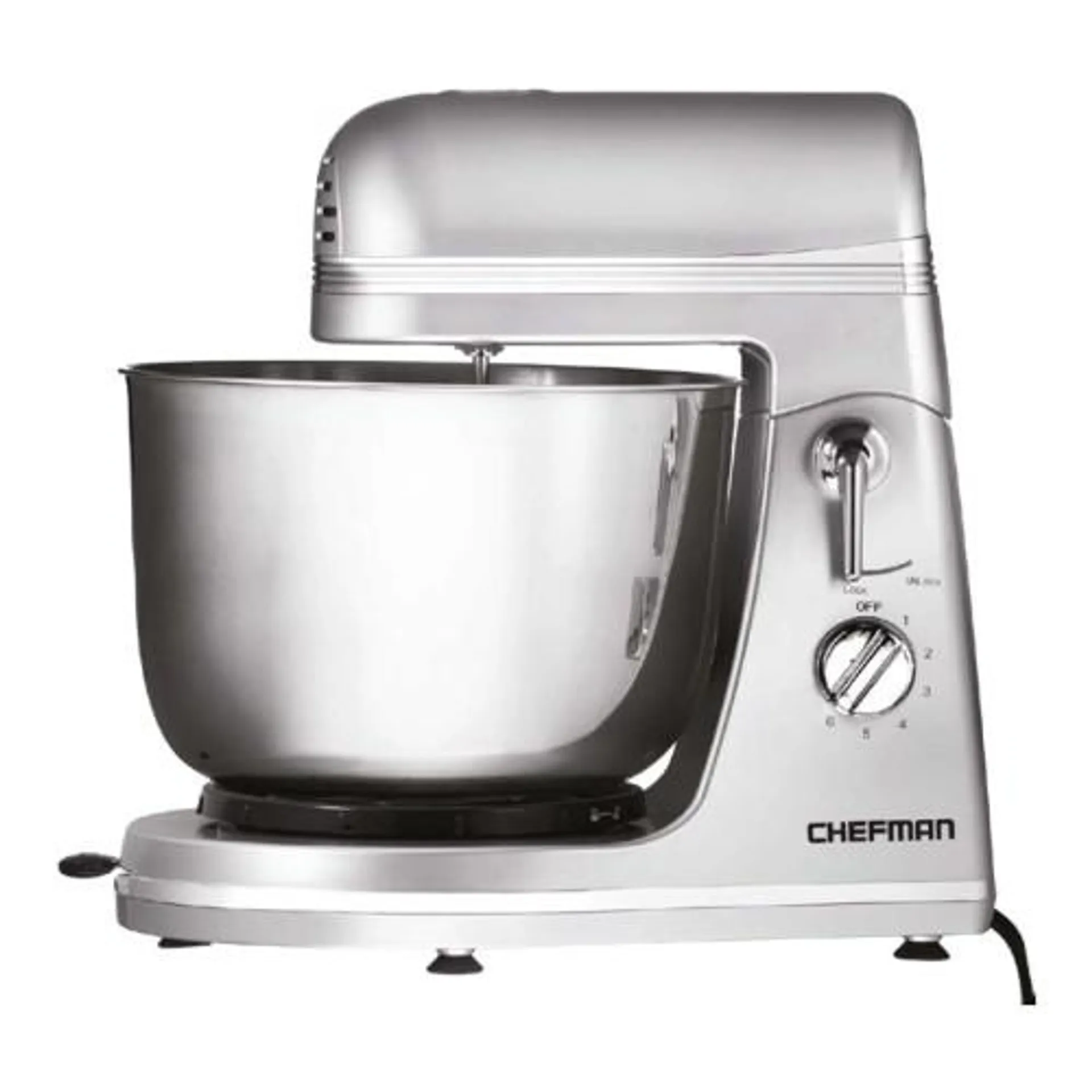 Chefman 4 Qt. Stand Mixer Stainless