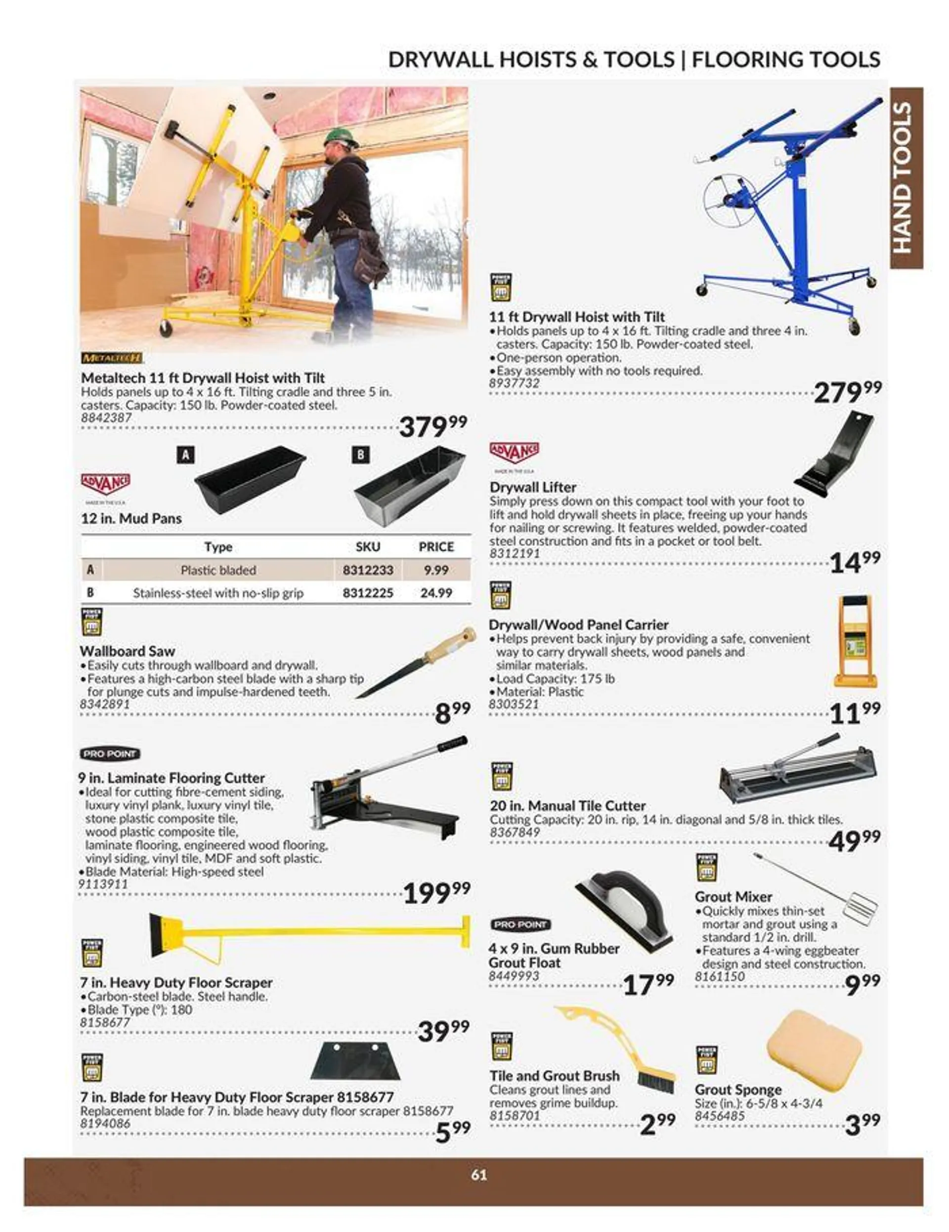 Hand Tools Catalogue from April 23 to April 22 2025 - flyer page 61