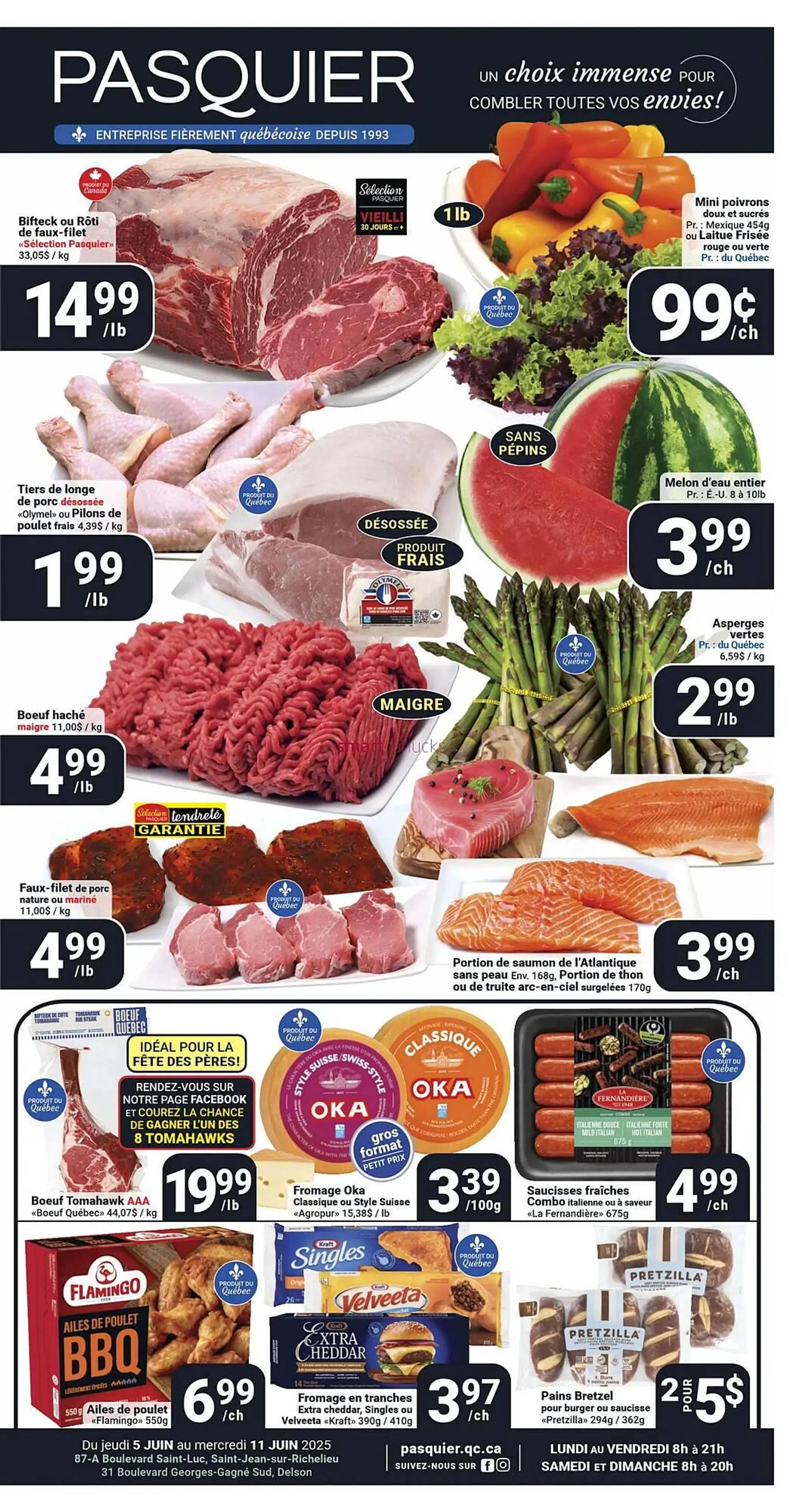 Pasquier flyer from June 4 to June 10 2025 - flyer page 1