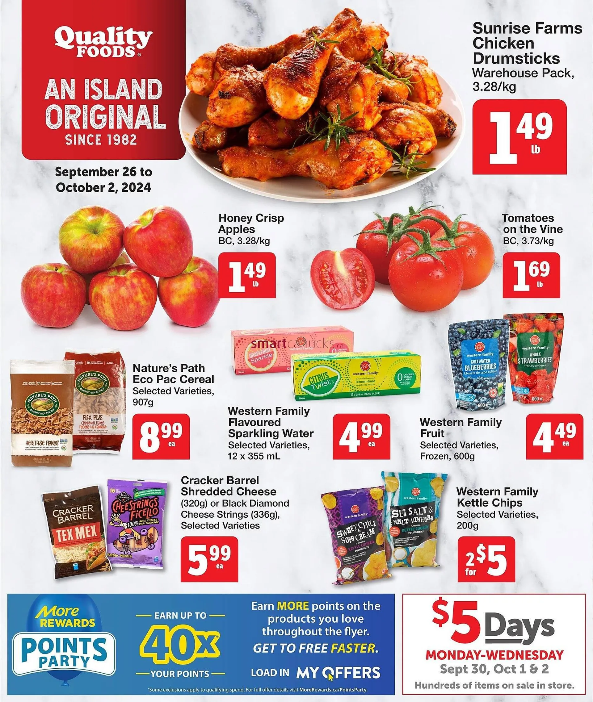 Quality Foods flyer - 1