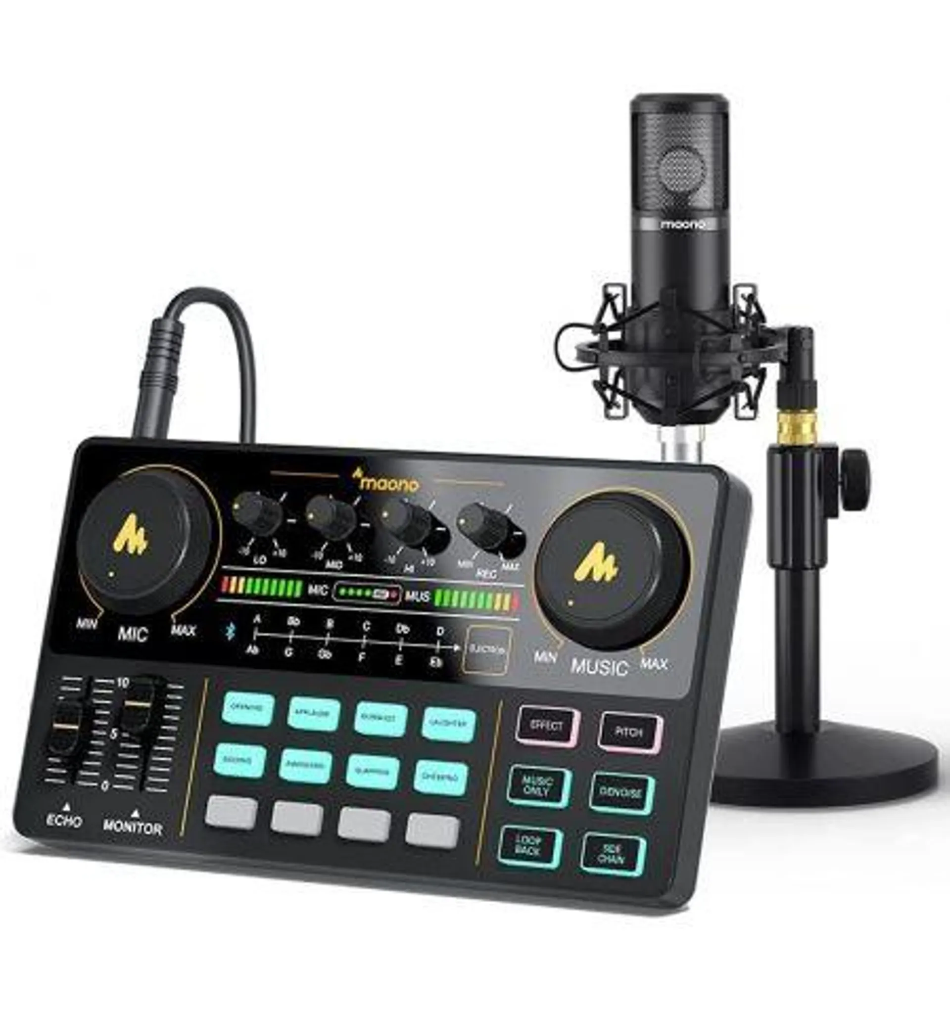 Maono Podcast Kit - Podcast Mic + Mixer