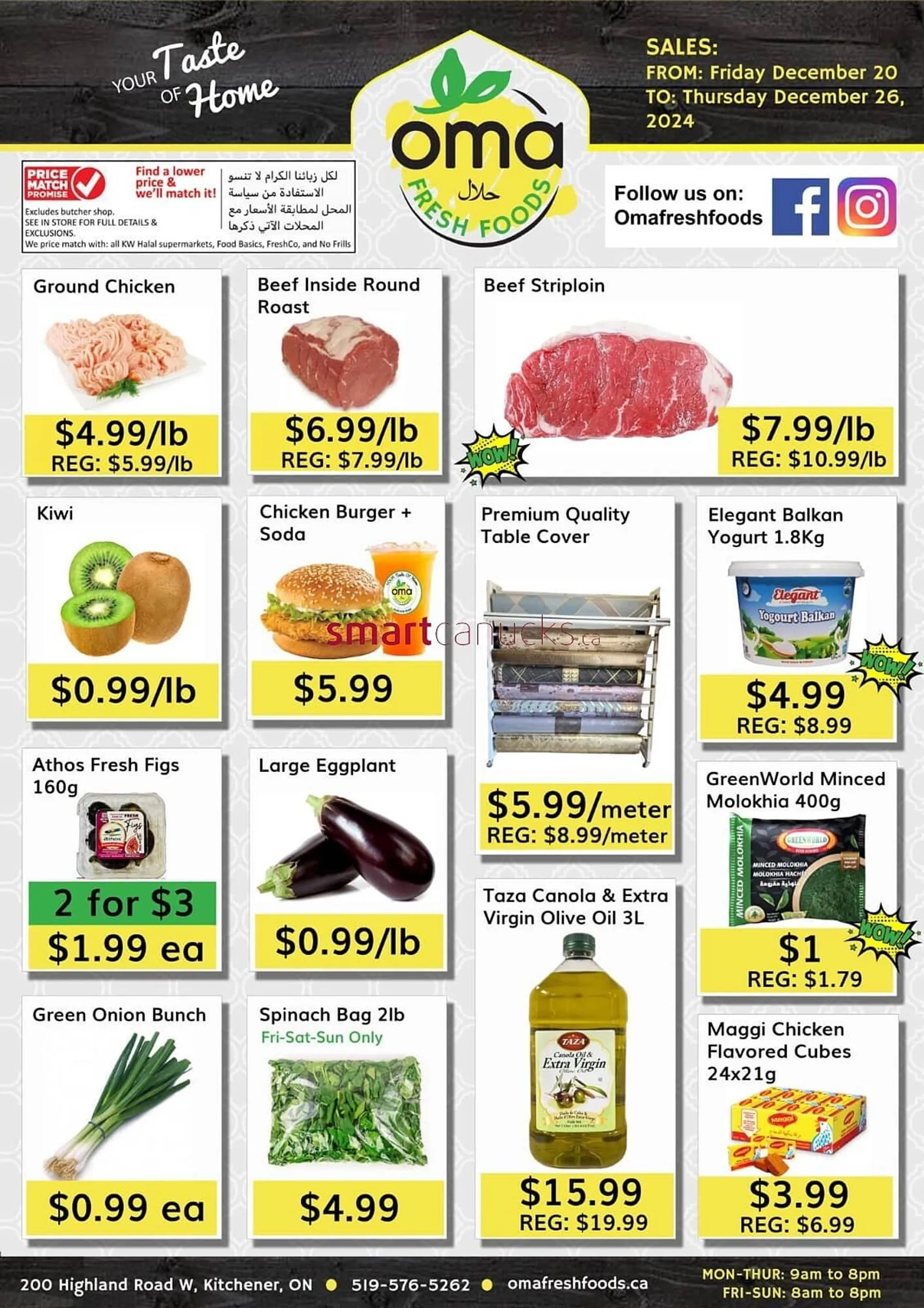 Oma Fresh Foods flyer - 1