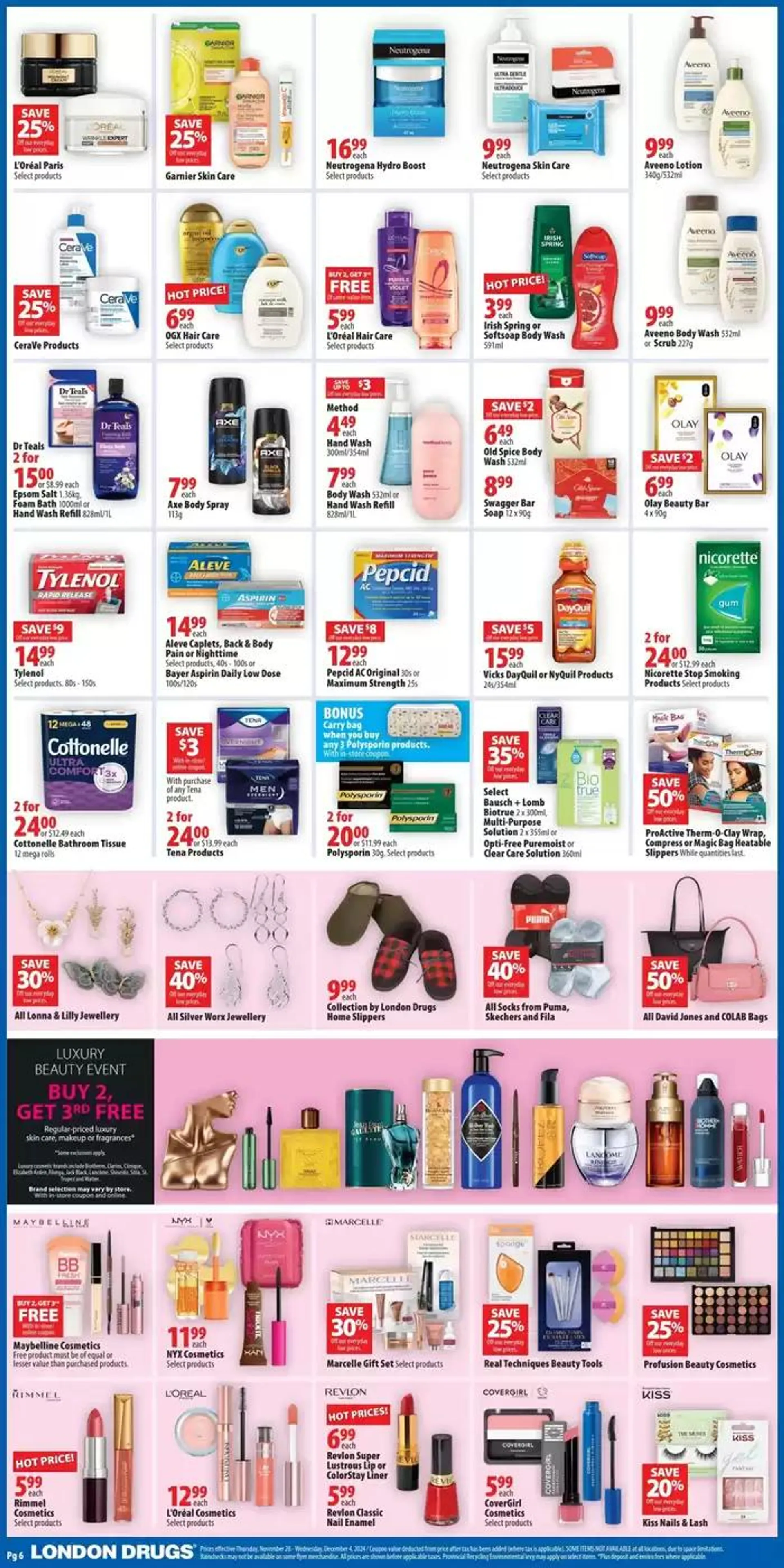 London Drugs Weekly ad from November 28 to December 4 2024 - flyer page 6