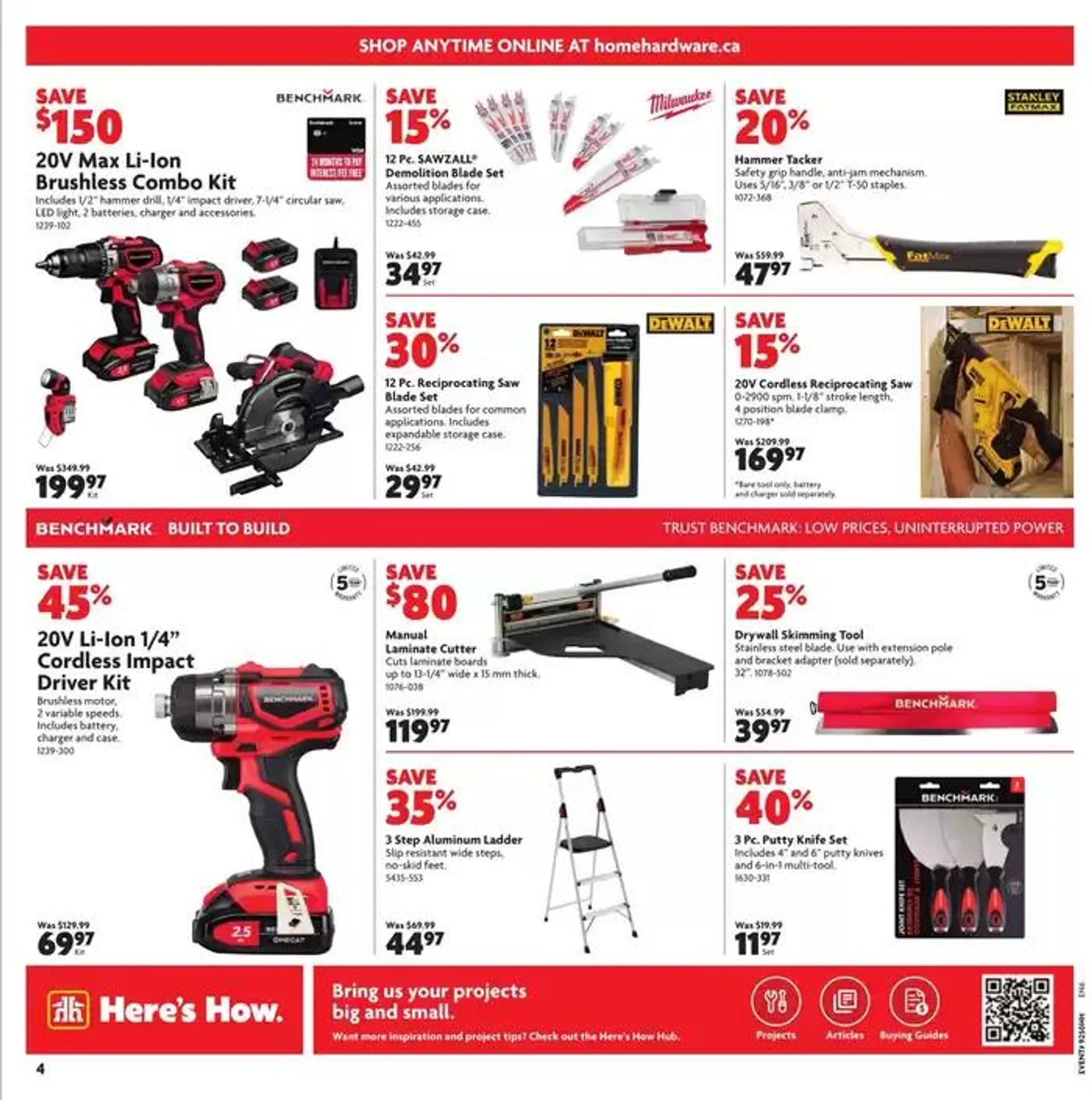 Home Hardware weekly flyer from December 12 to December 18 2024 - flyer page 9