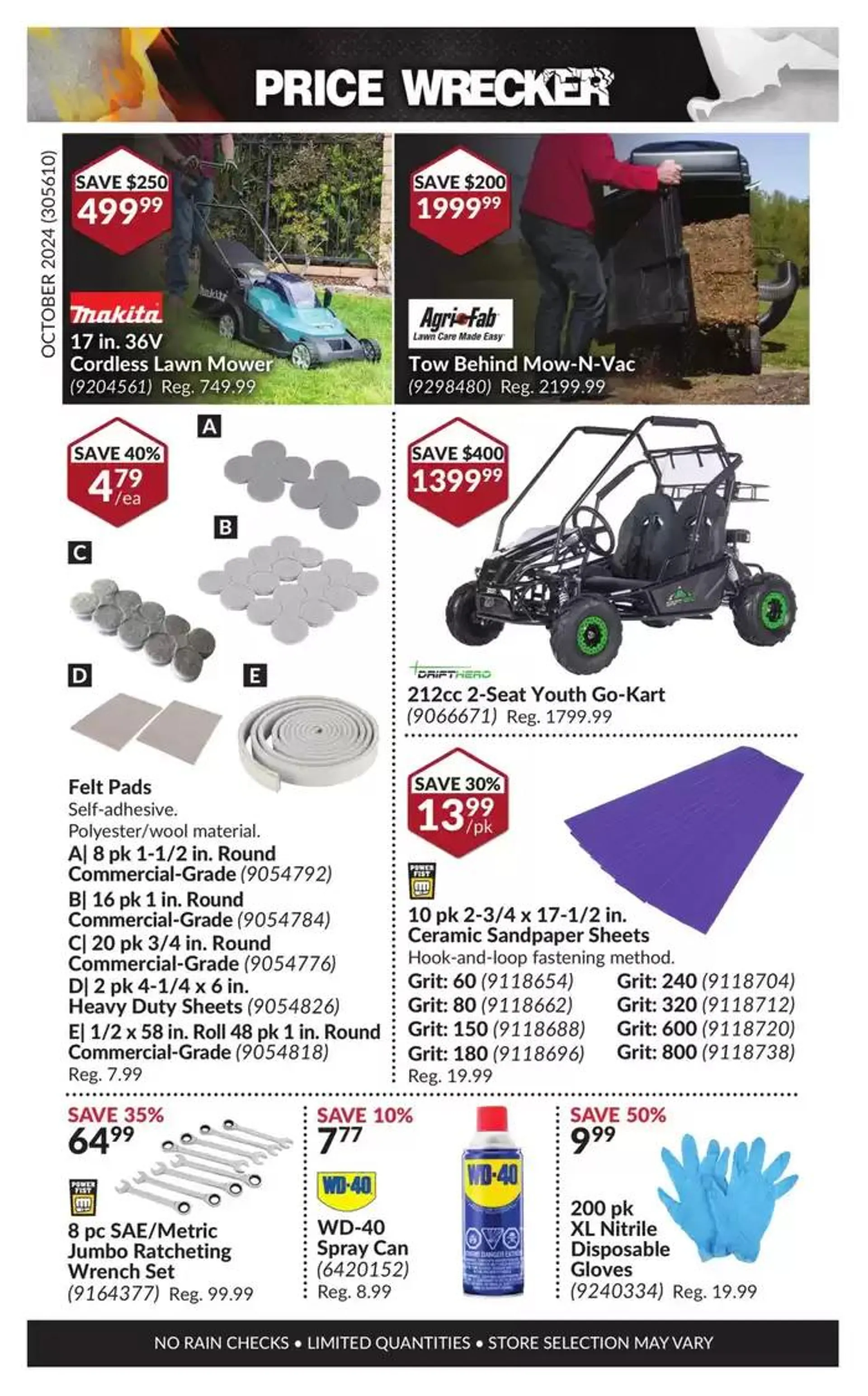 Price Wrecker from October 1 to October 31 2024 - flyer page 36