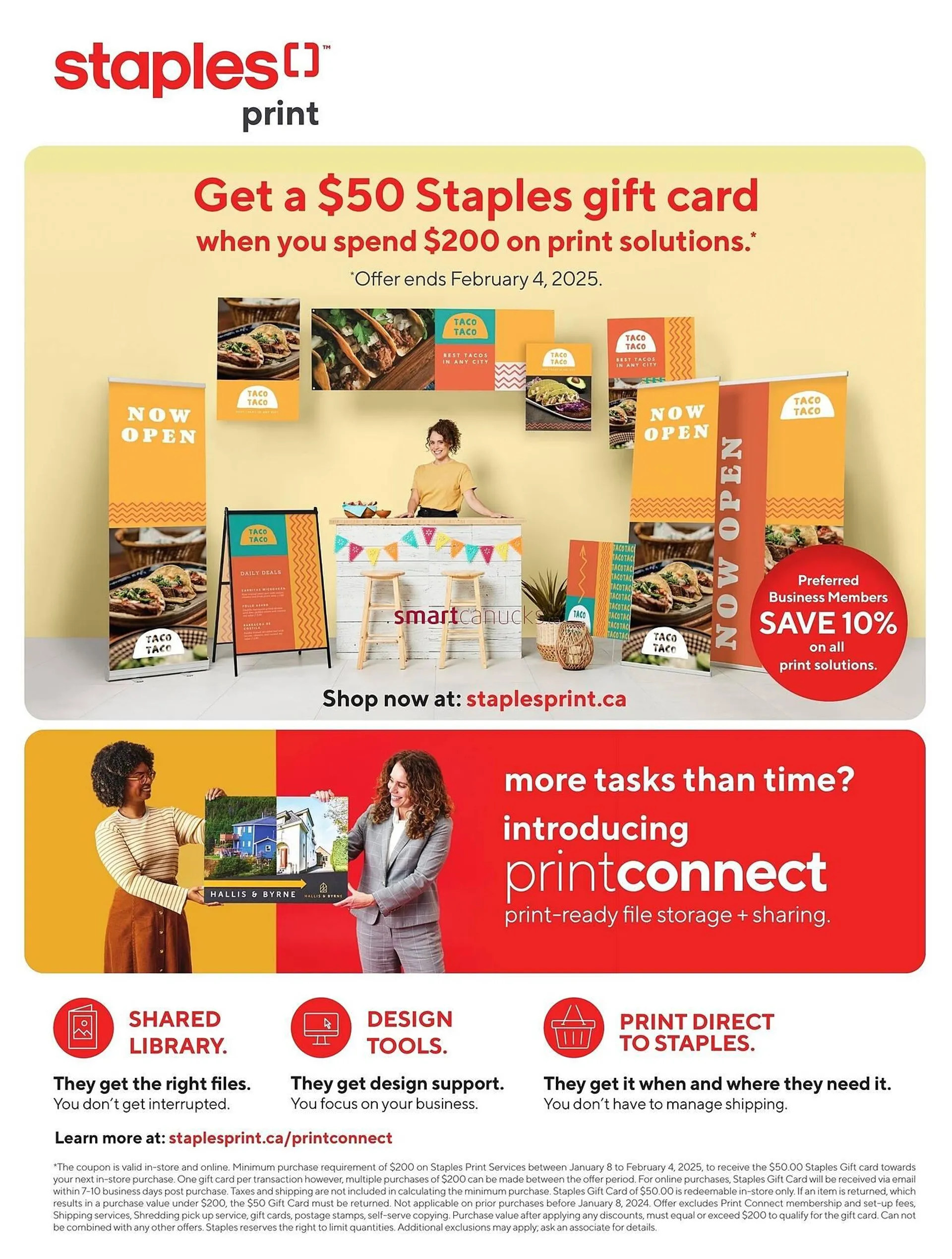 Staples flyer from January 2 to January 8 2025 - flyer page 18