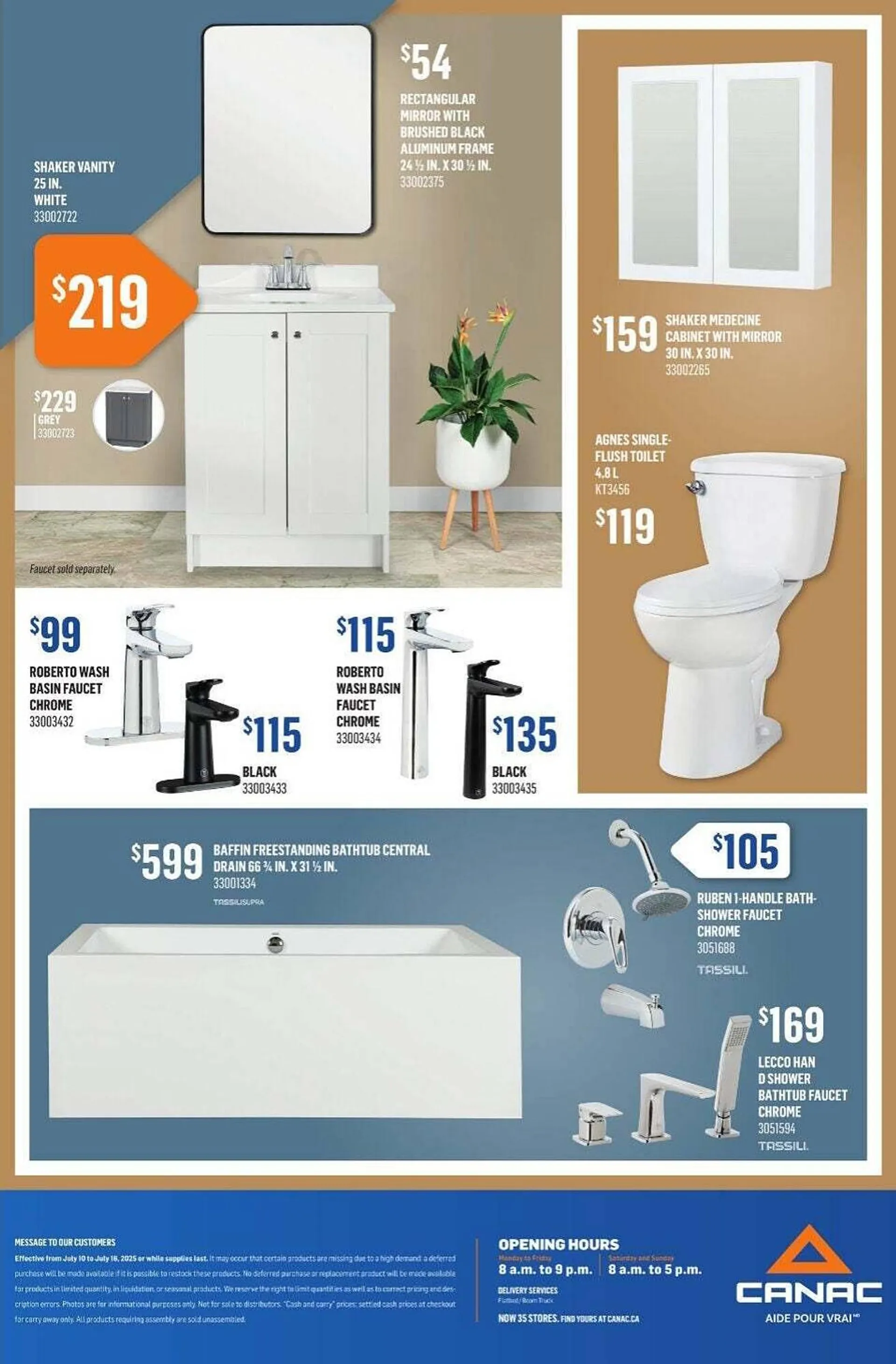 Canac flyer from July 10 to July 17 2025 - flyer page 21