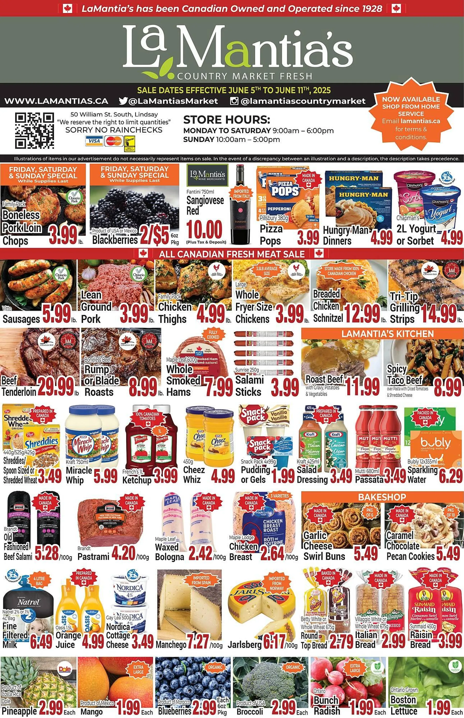 Lamantia's flyer from June 5 to June 11 2025 - flyer page 1