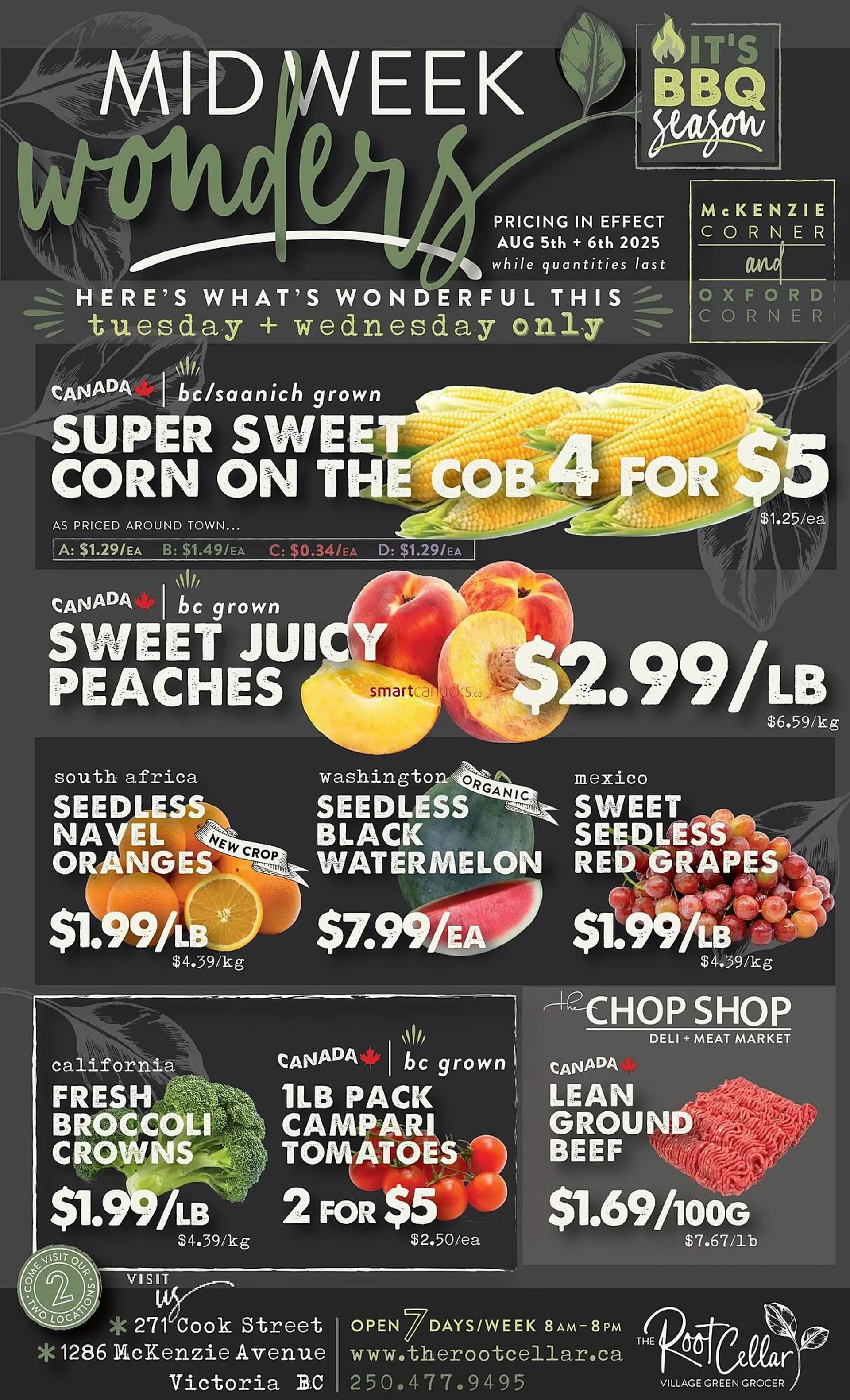 The Root Cellar flyer from August 7 to August 13 2025 - flyer page 1