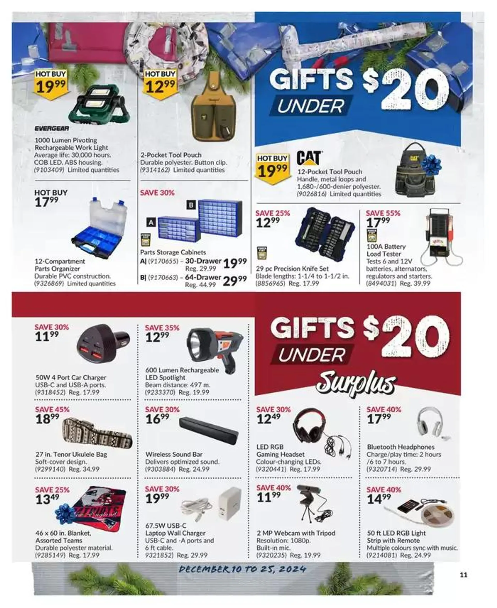 Top deals and discounts from December 10 to December 25 2024 - flyer page 11