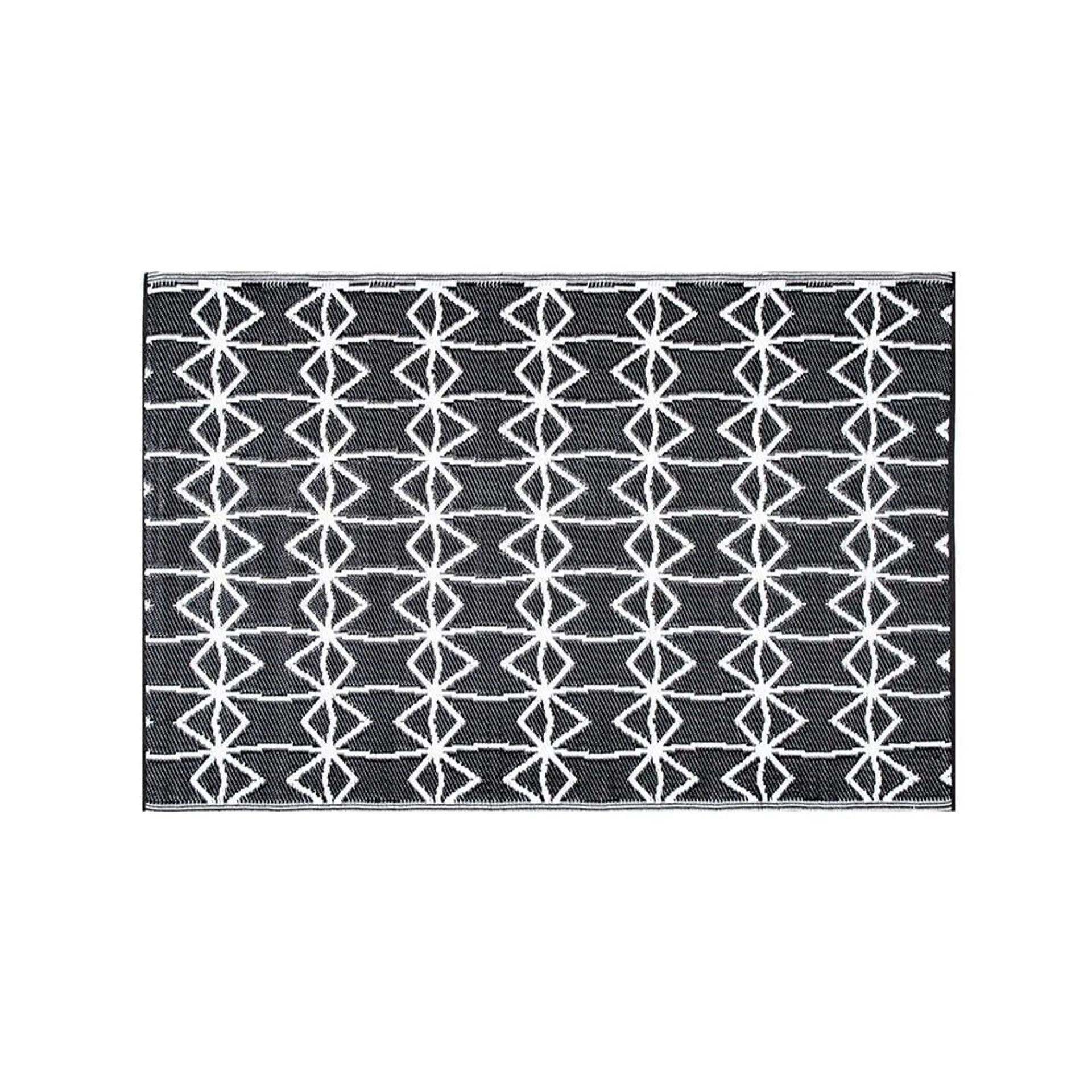 KSP Outdoor 'Kessa' All Season Mat 4x6' (Black/White)