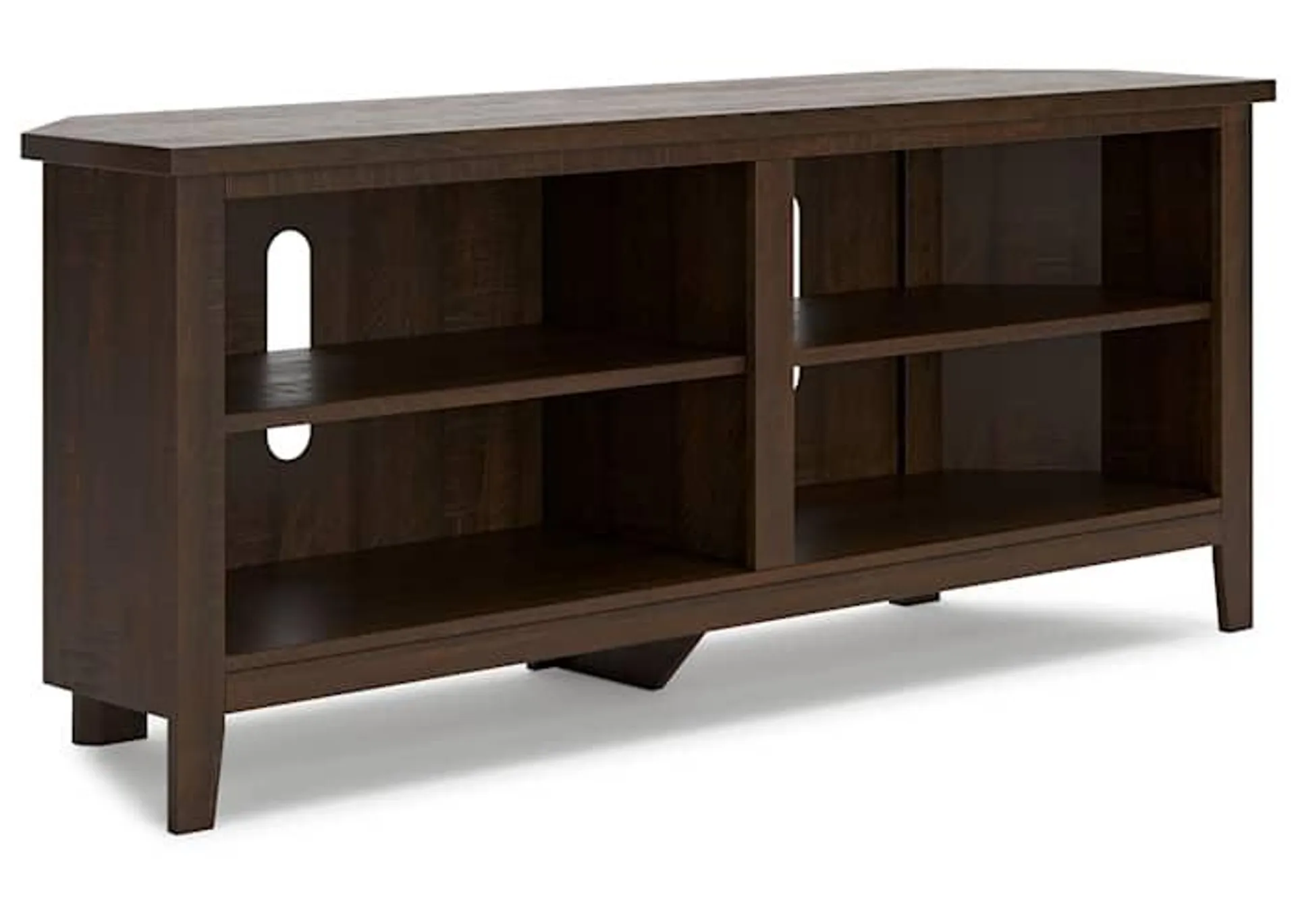 Camiburg TV Stand - Warm Brown