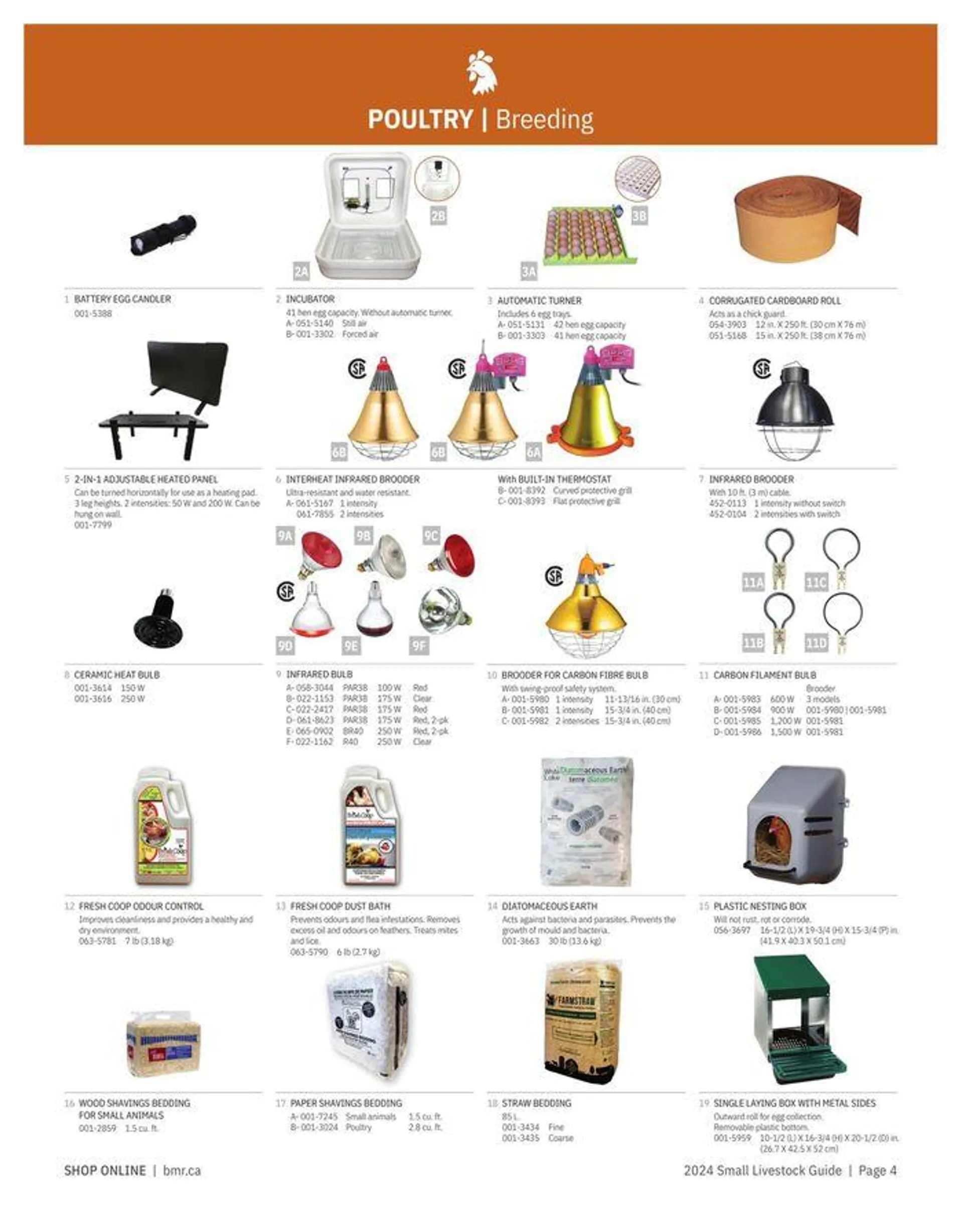 2024 Small Livestock Guide from April 25 to December 31 2024 - flyer page 4