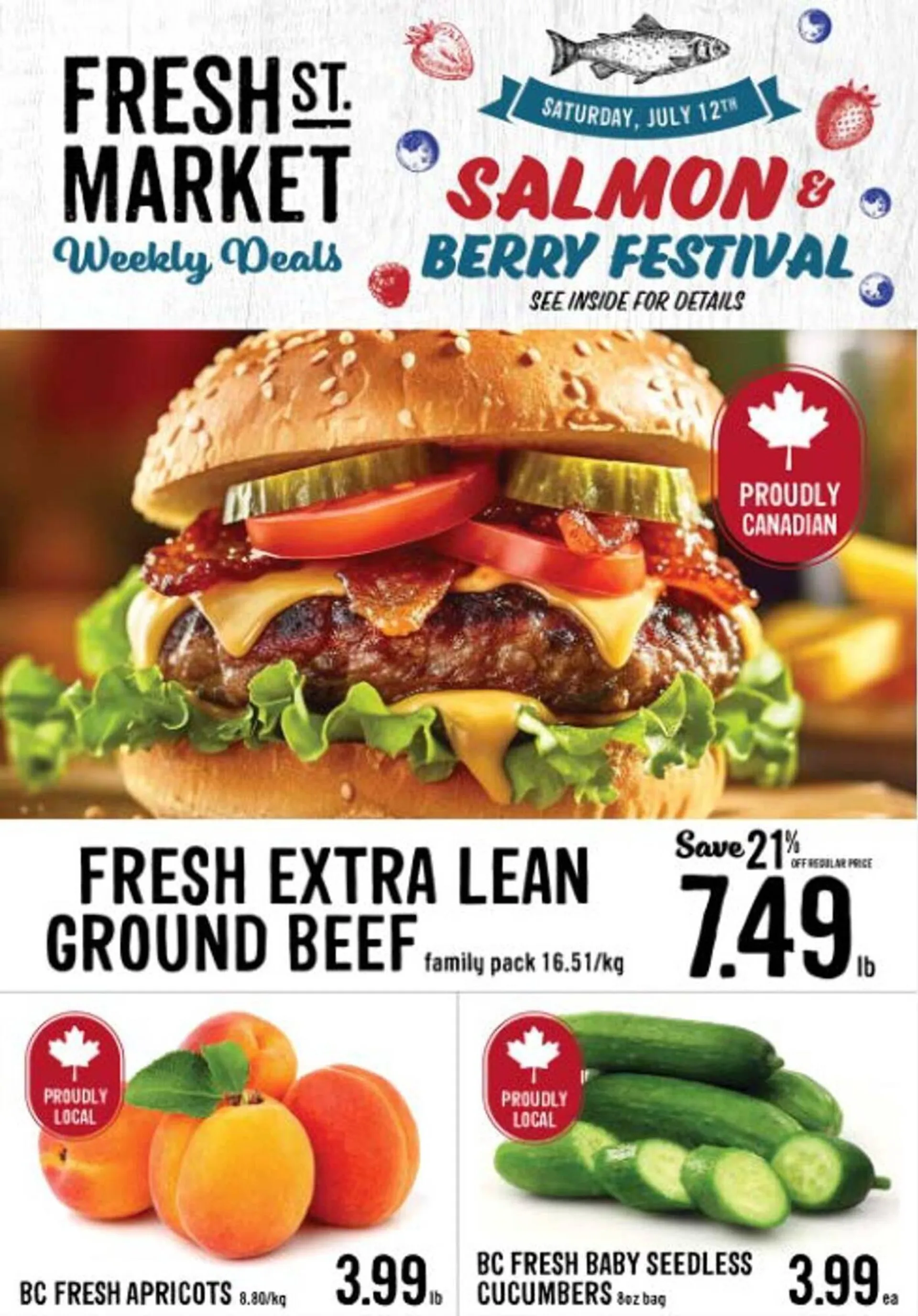 Fresh St Market flyer from July 16 to July 17 2025 - flyer page 1