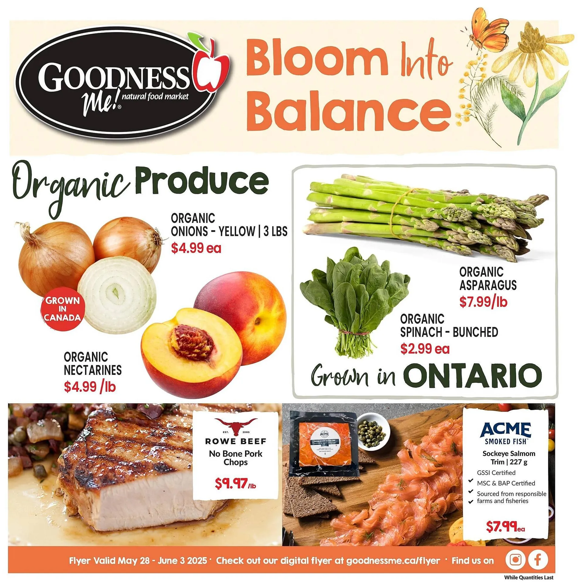 Goodness Me flyer from May 29 to June 4 2025 - flyer page 1