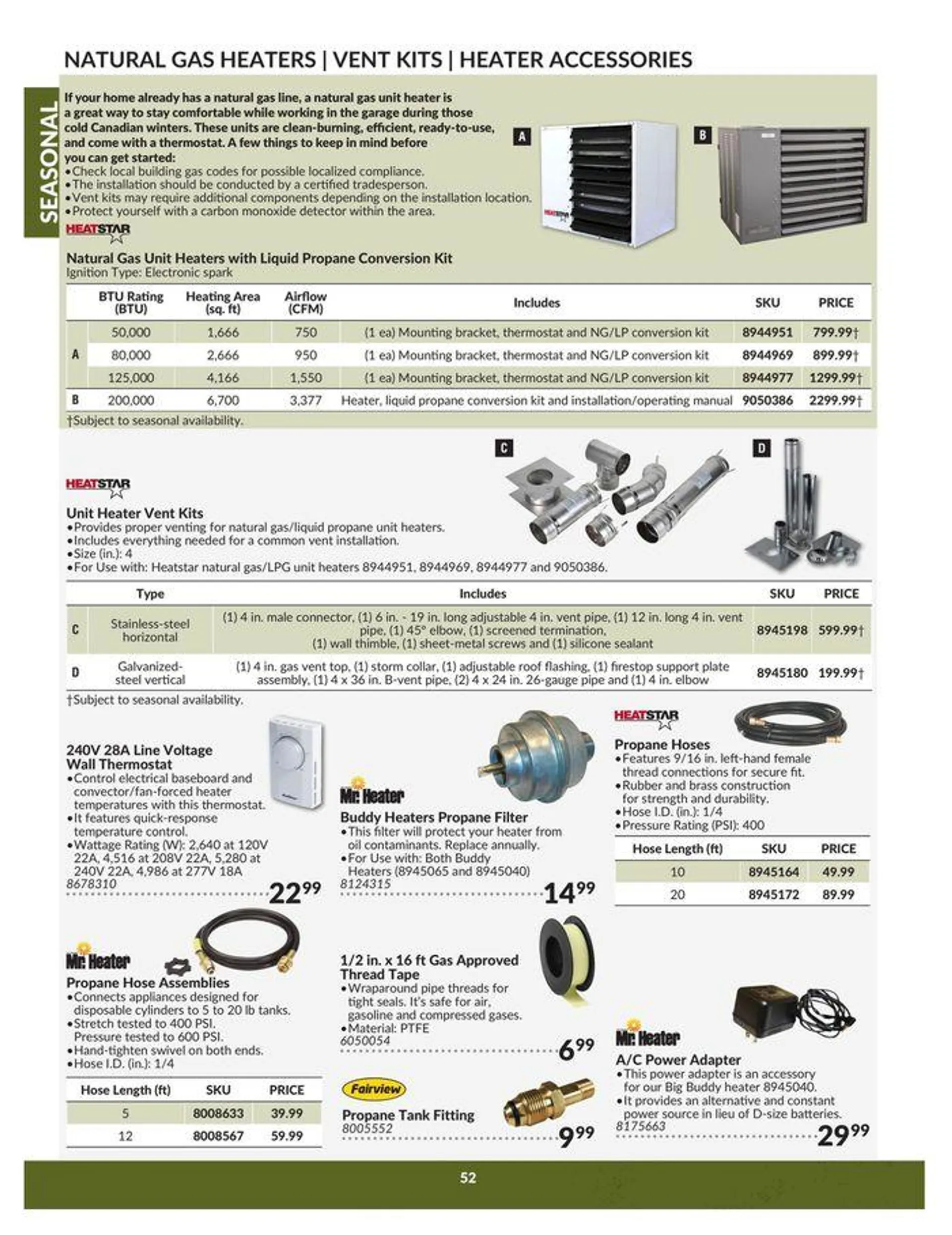 Seasonal Catalogue from April 23 to April 22 2025 - flyer page 52