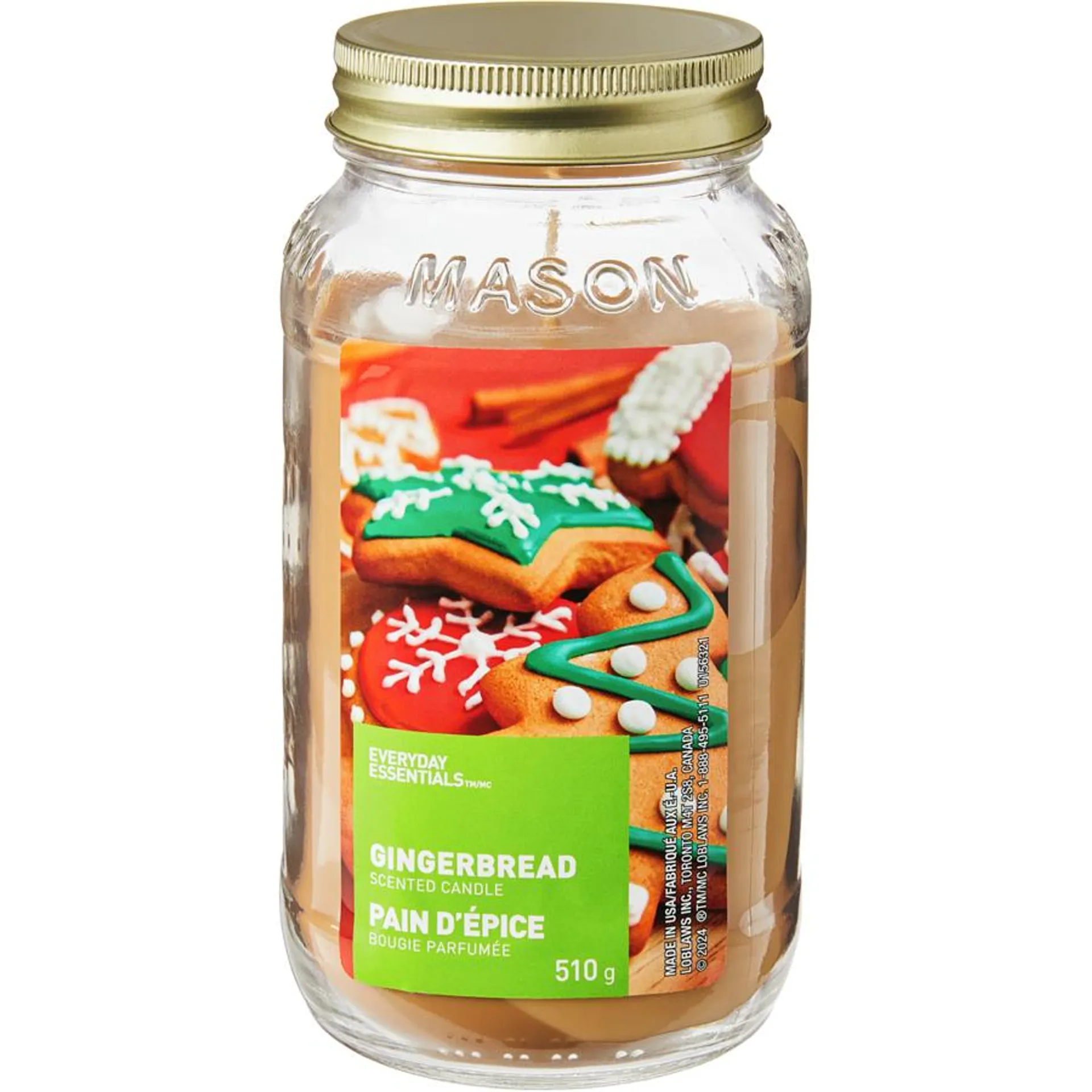 Gingerbread Scented Candle