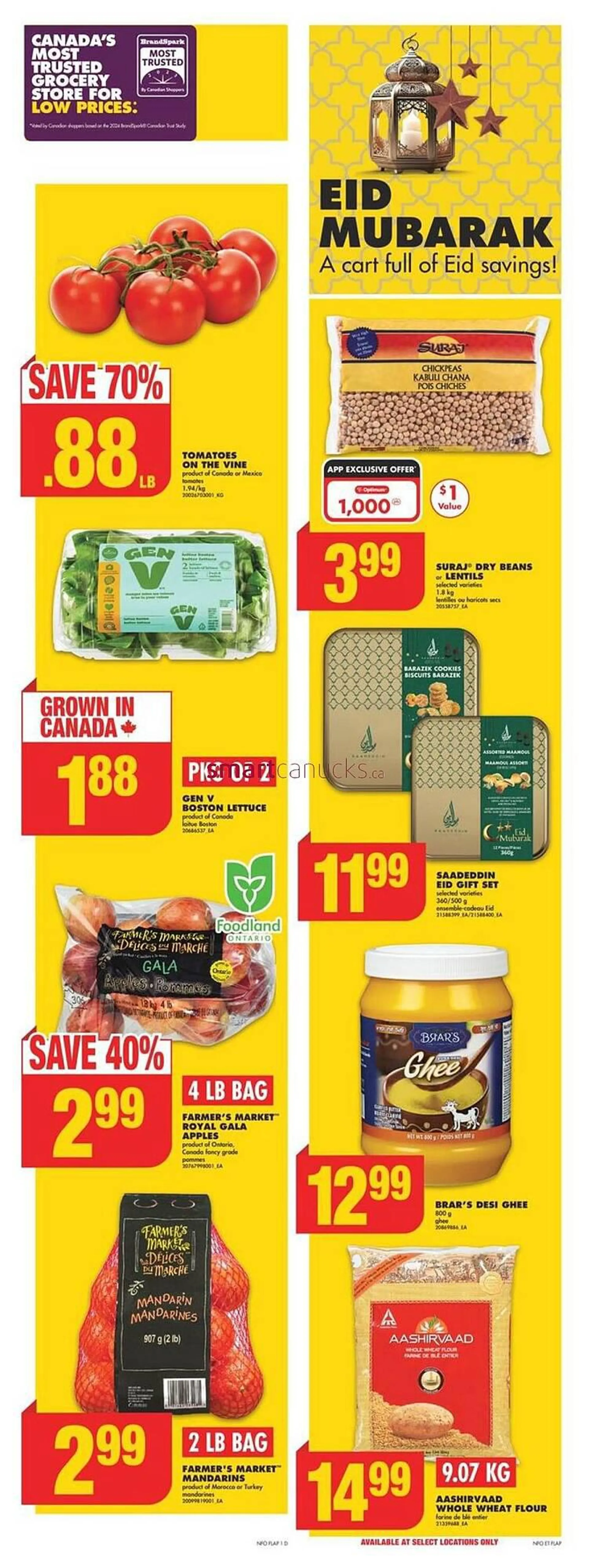 No Frills flyer from April 4 to April 10 2024 - flyer page 