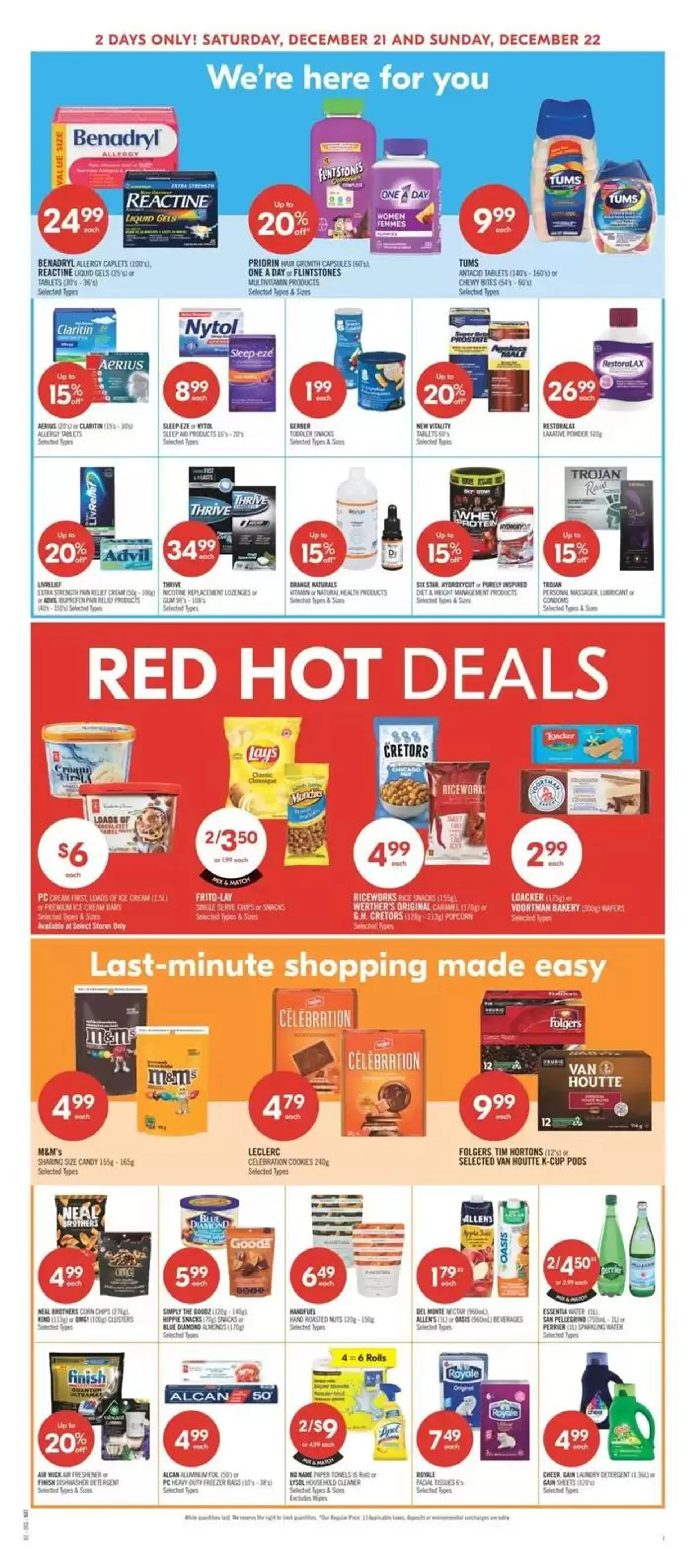 Exclusive bargains from December 21 to December 26 2024 - flyer page 14