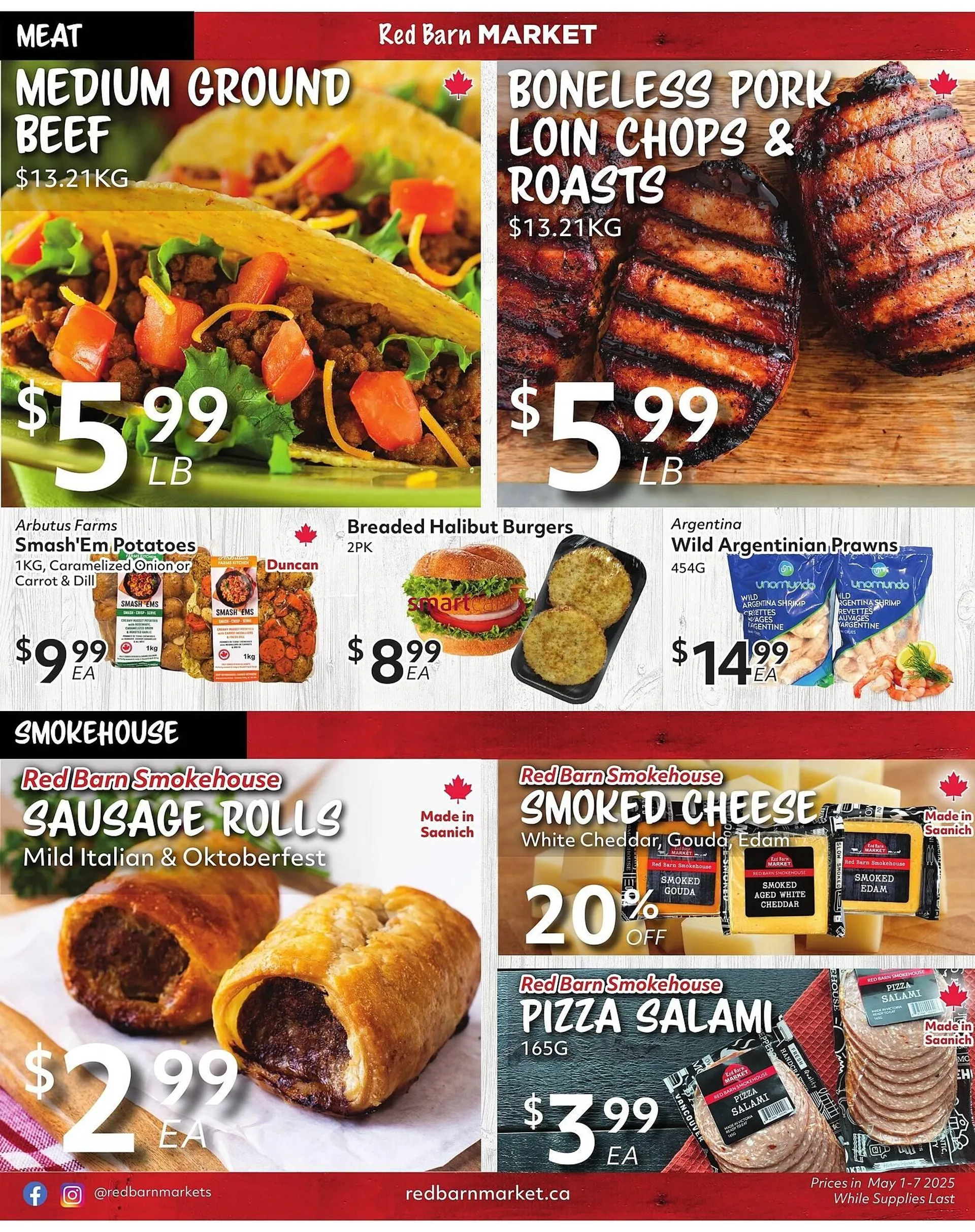 Red Barn Market flyer from May 1 to May 14 2025 - flyer page 4