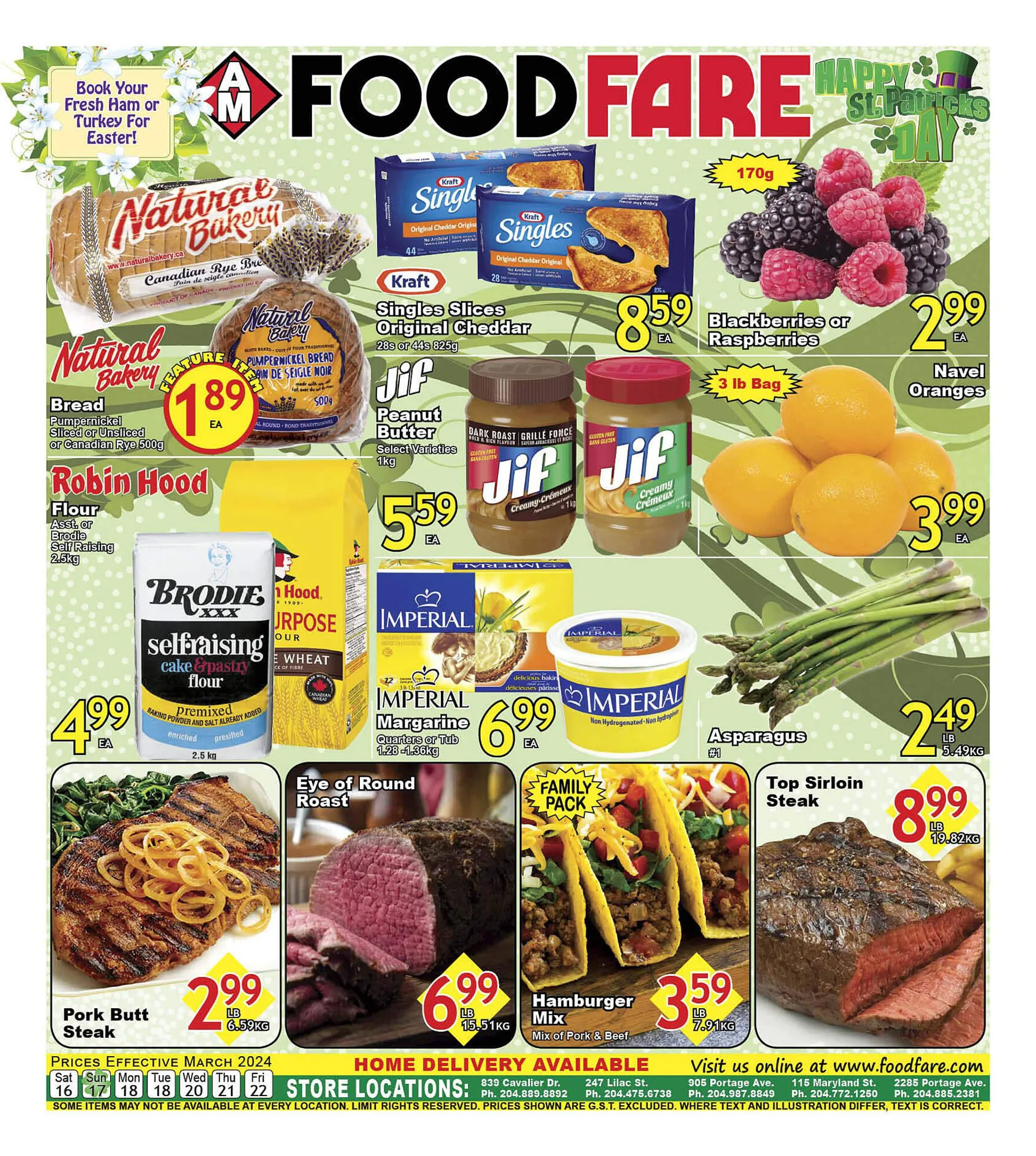 Food Fare flyer from March 15 to March 21 2024 - flyer page 