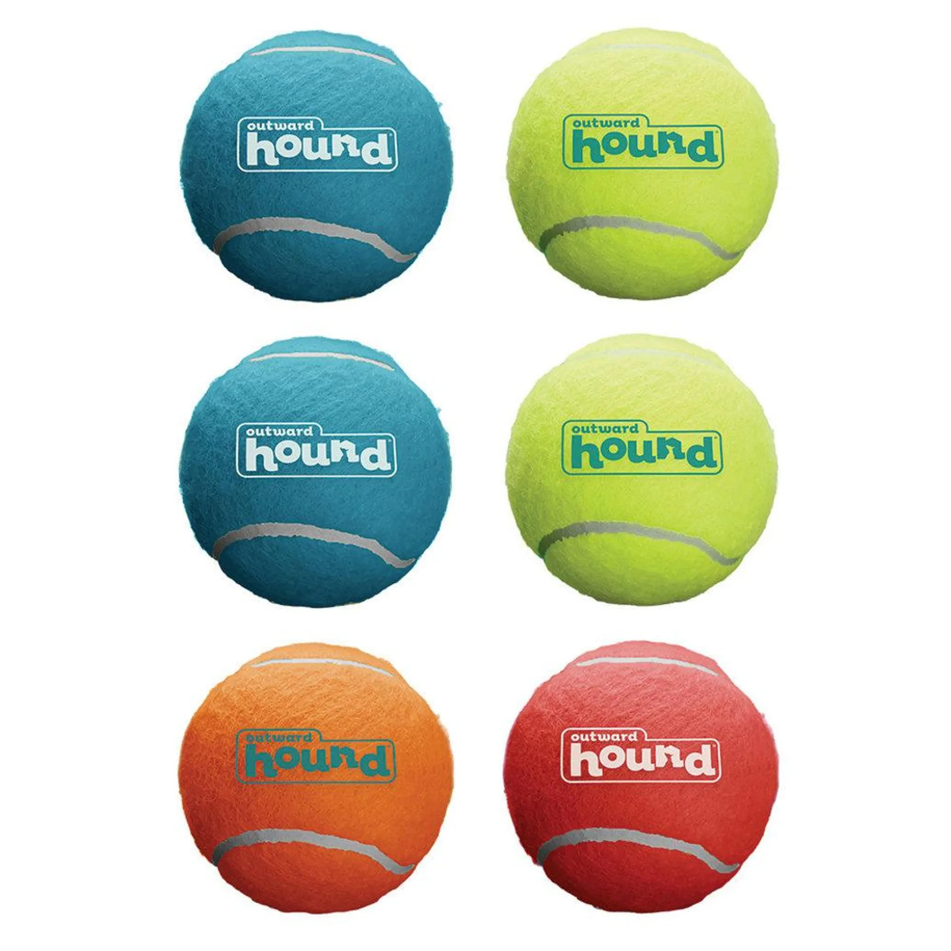 Outward Hound, Squeaker Ballz - 6 pk - Medium