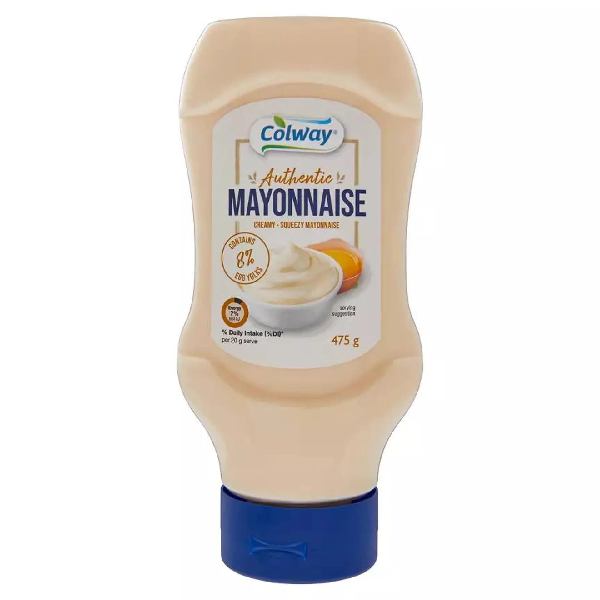 Authentic Mayonnaise Squeeze 475g