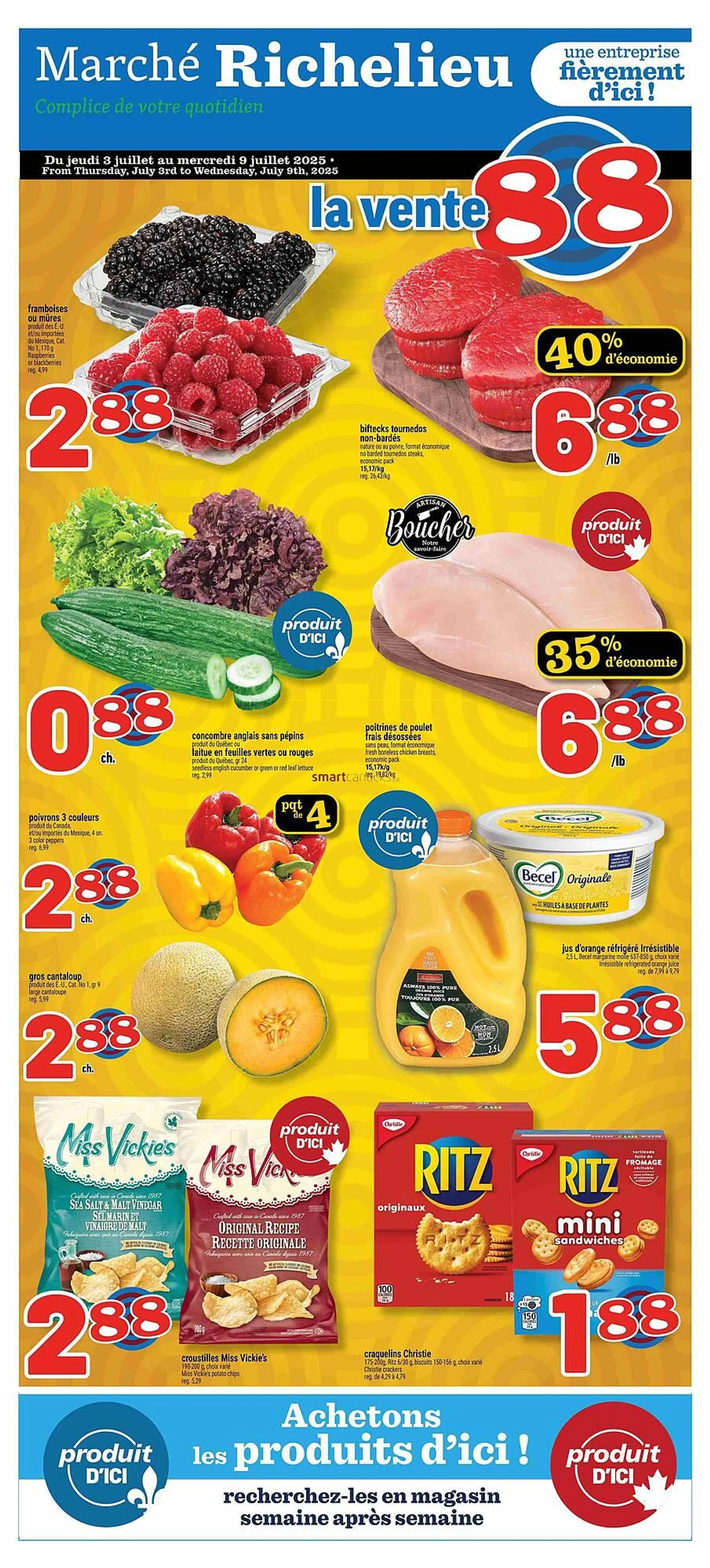 Marché Richelieu flyer - 1