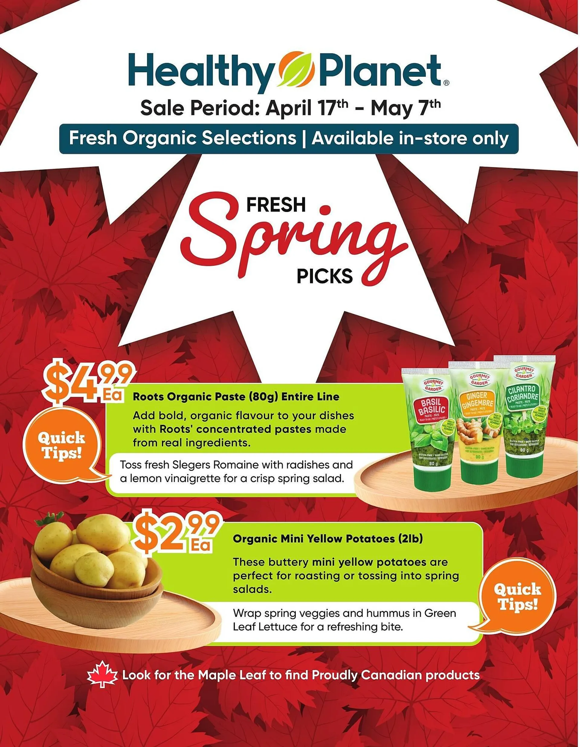 Healthy Planet flyer - 1