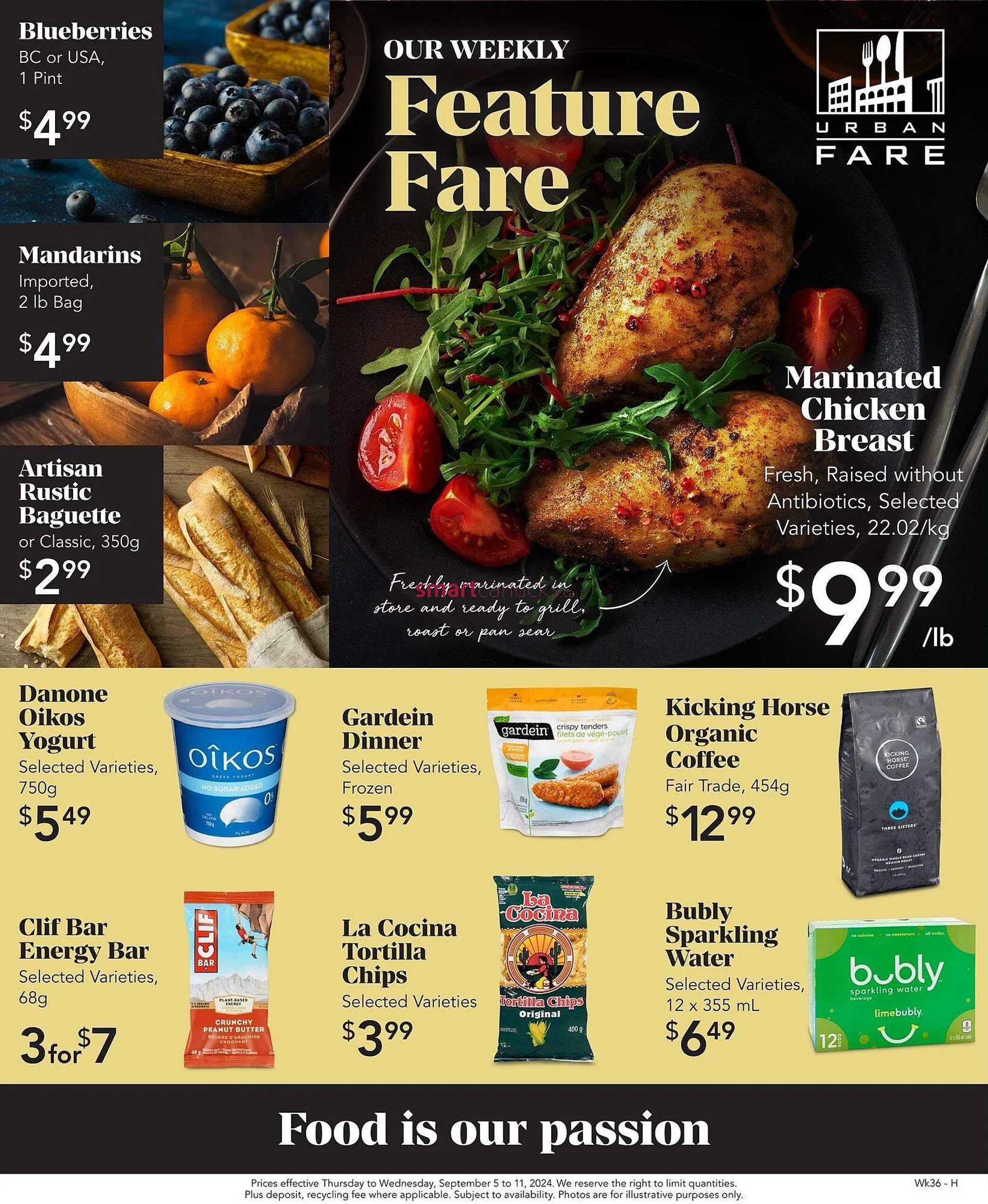 Urban Fare flyer - 1