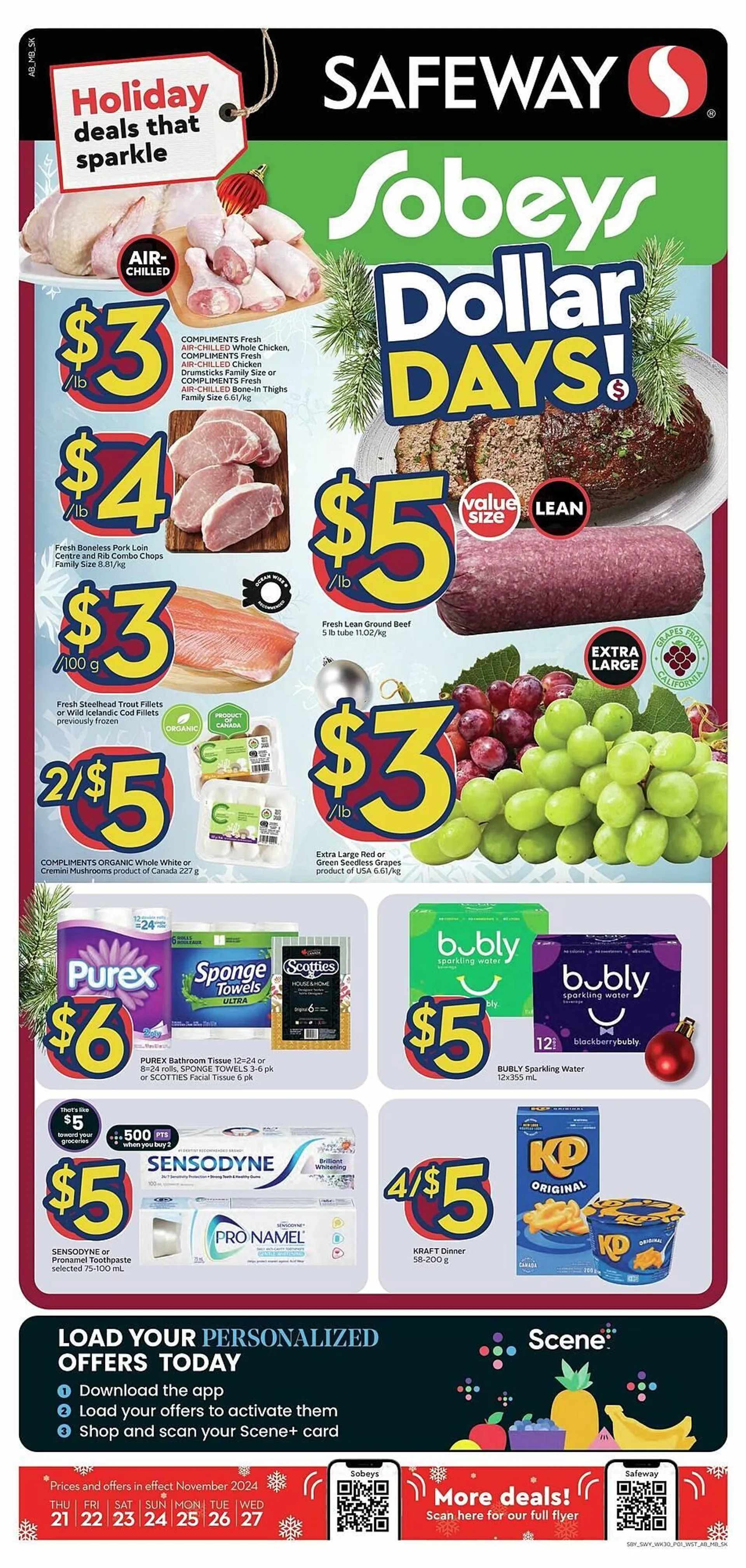 Safeway flyer - 1