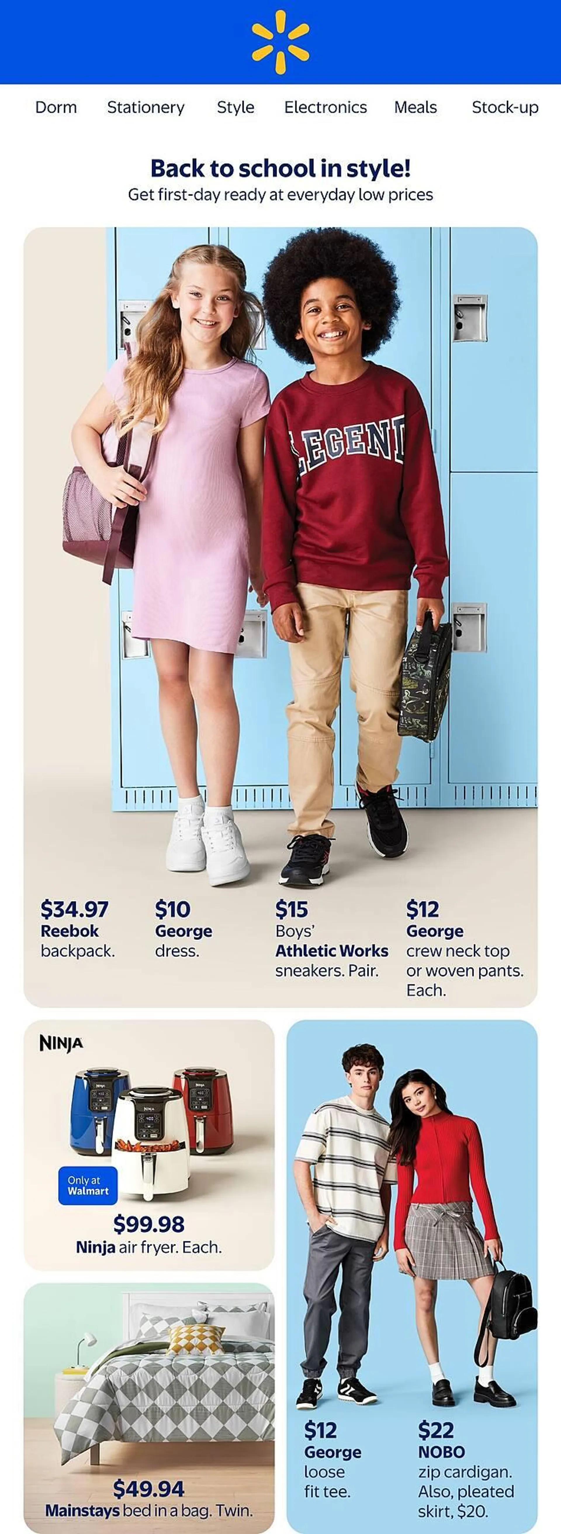 Walmart flyer from August 7 to August 14 2025 - flyer page 1