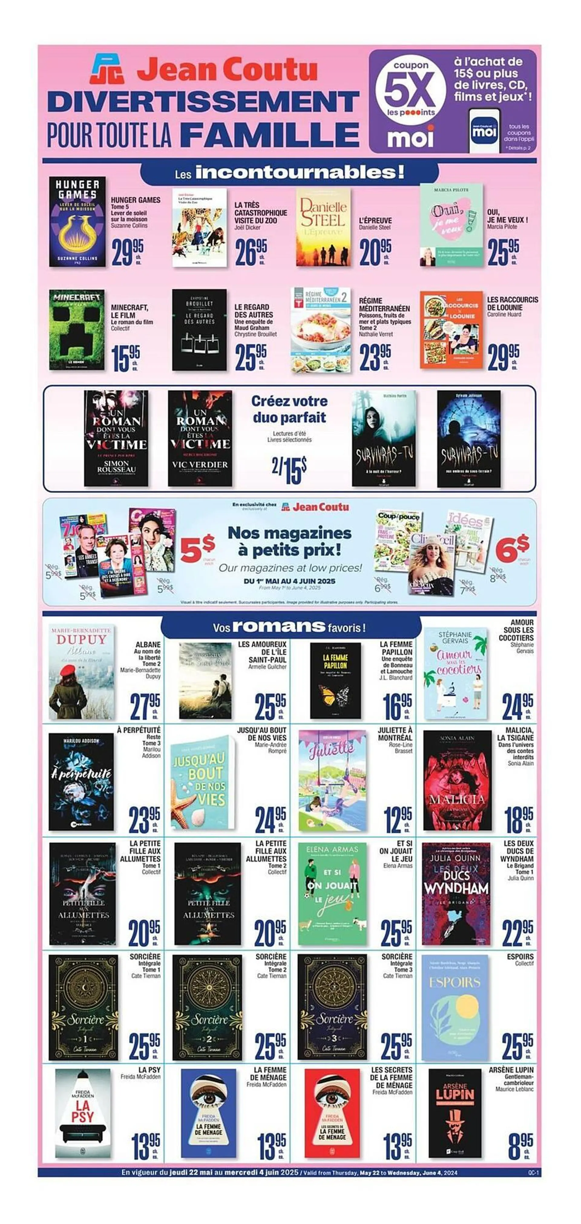 Jean Coutu flyer from May 22 to June 4 2025 - flyer page 1