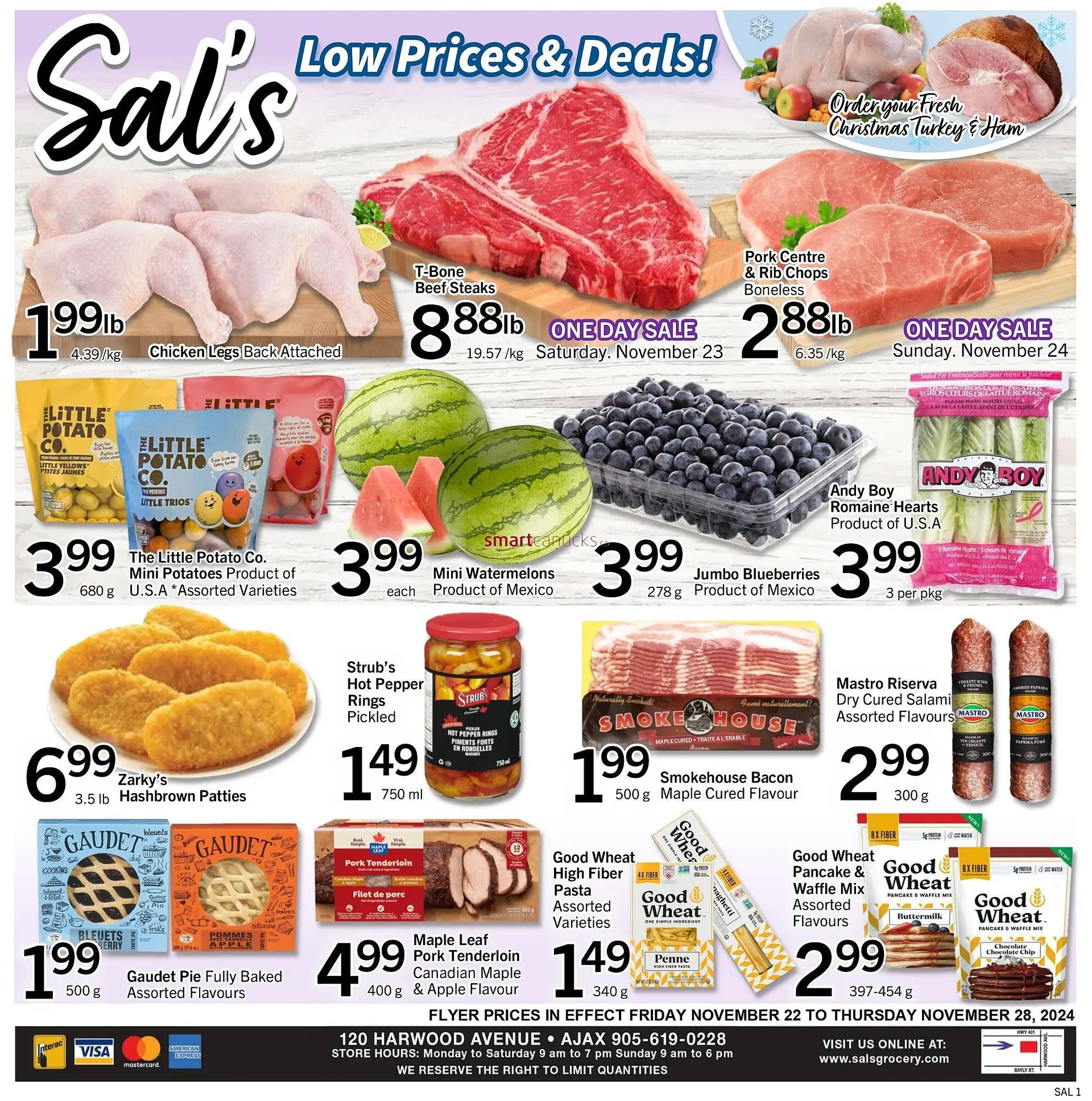 Sals Grocery flyer - 1