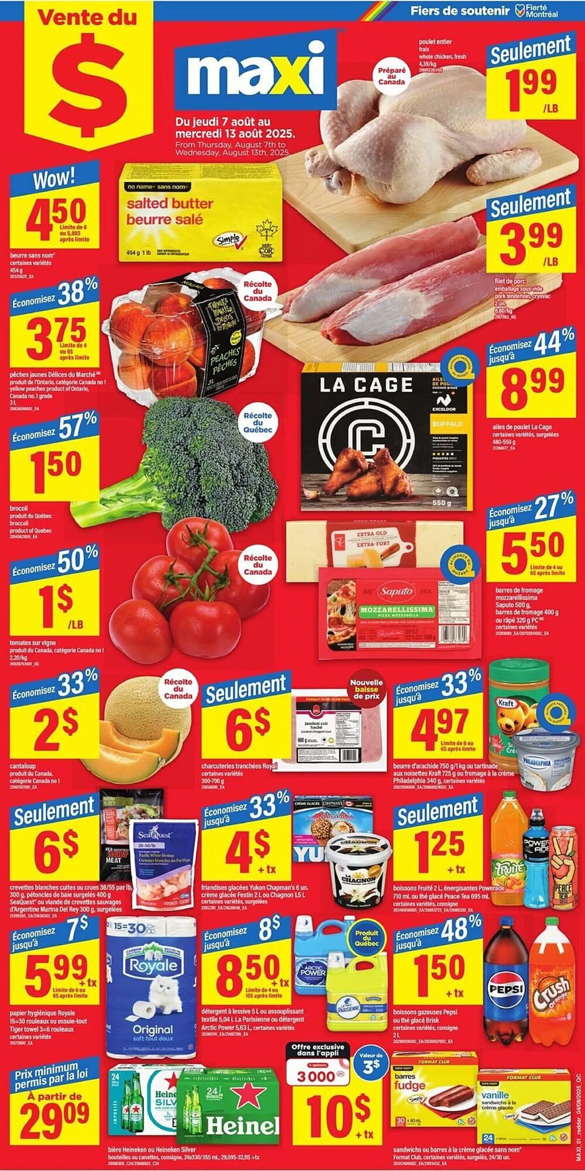 Maxi flyer from August 8 to August 29 2025 - flyer page 1
